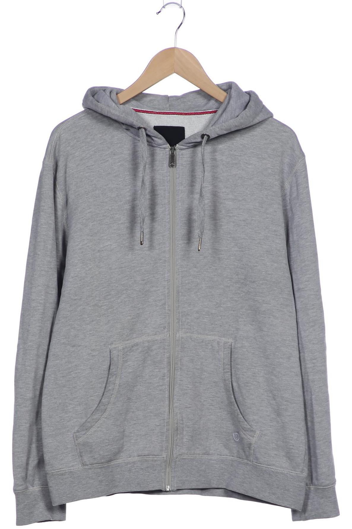 

Solid Herren Kapuzenpullover, grau, Gr. 54