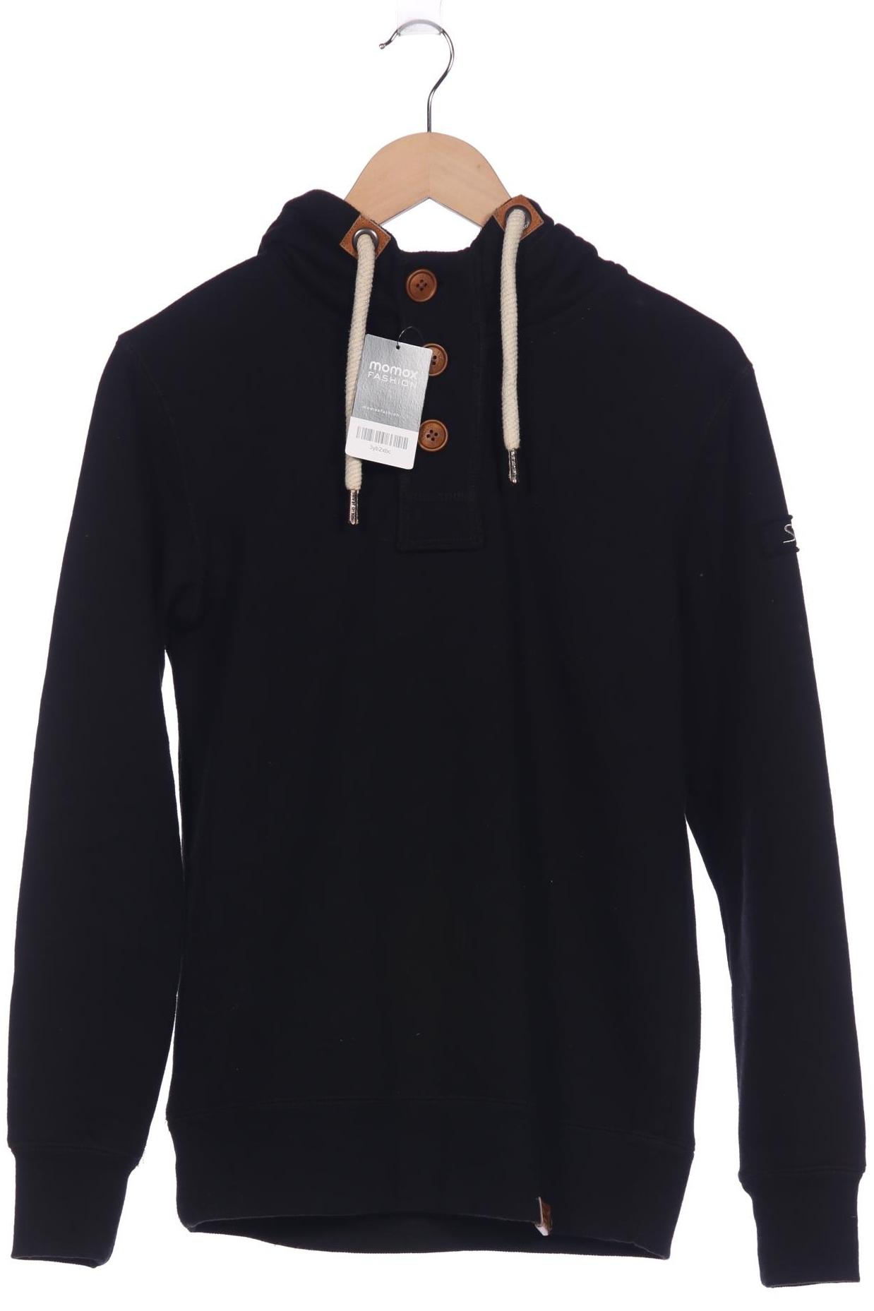 Thumbnail - Solid Herren Kapuzenpullover, schwarz, Gr. 46