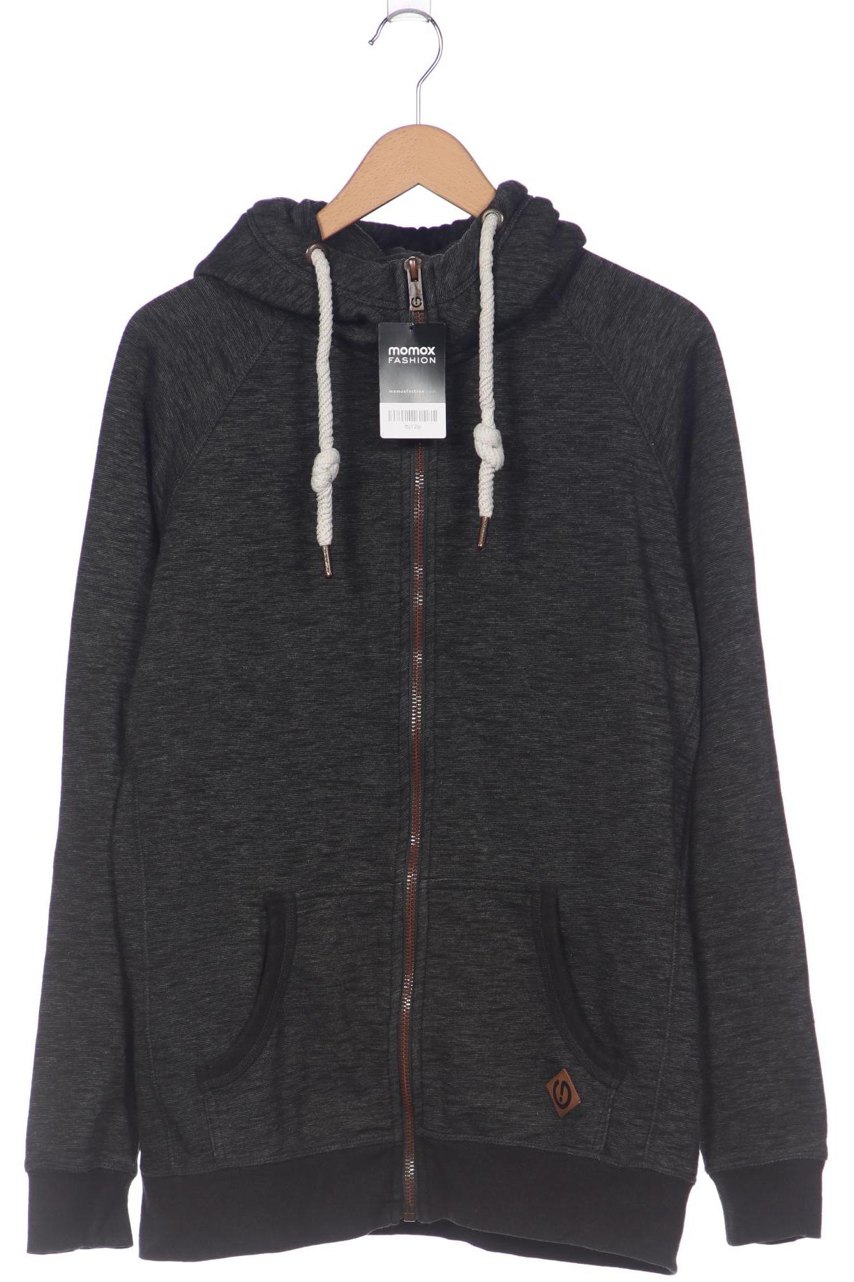 

Solid Herren Kapuzenpullover, grau, Gr. 54