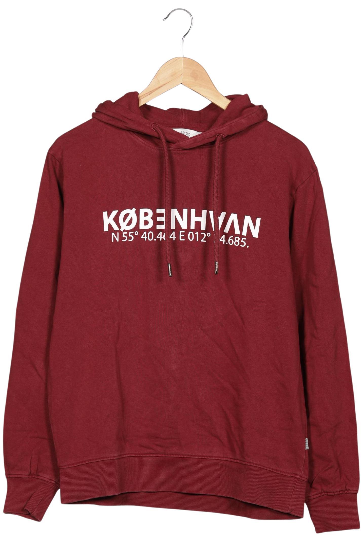 

Solid Herren Kapuzenpullover, rot, Gr. 48