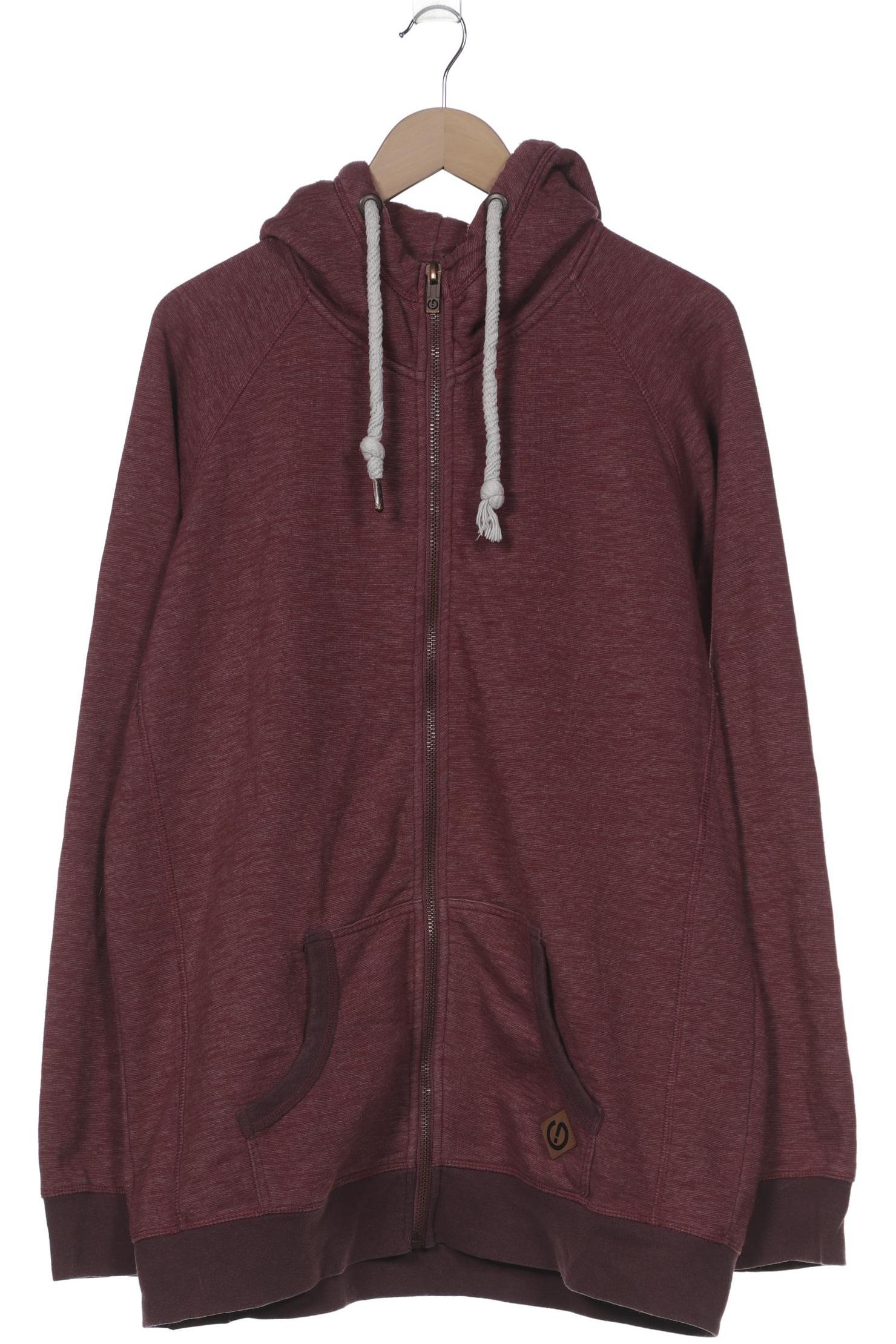 

Solid Herren Kapuzenpullover, bordeaux, Gr. 58