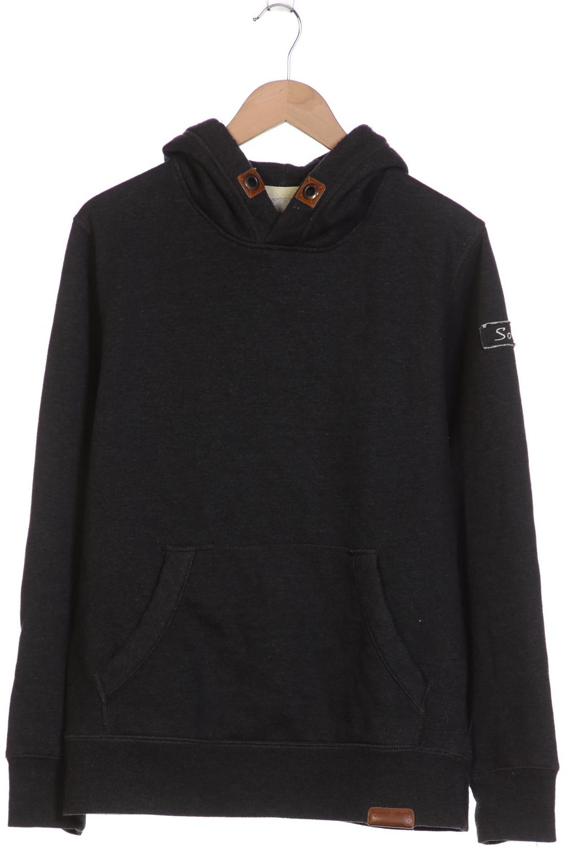 

Solid Herren Kapuzenpullover, grau, Gr. 48