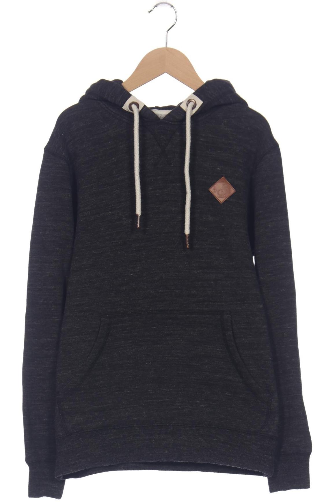 

Solid Herren Kapuzenpullover, grau, Gr. 46