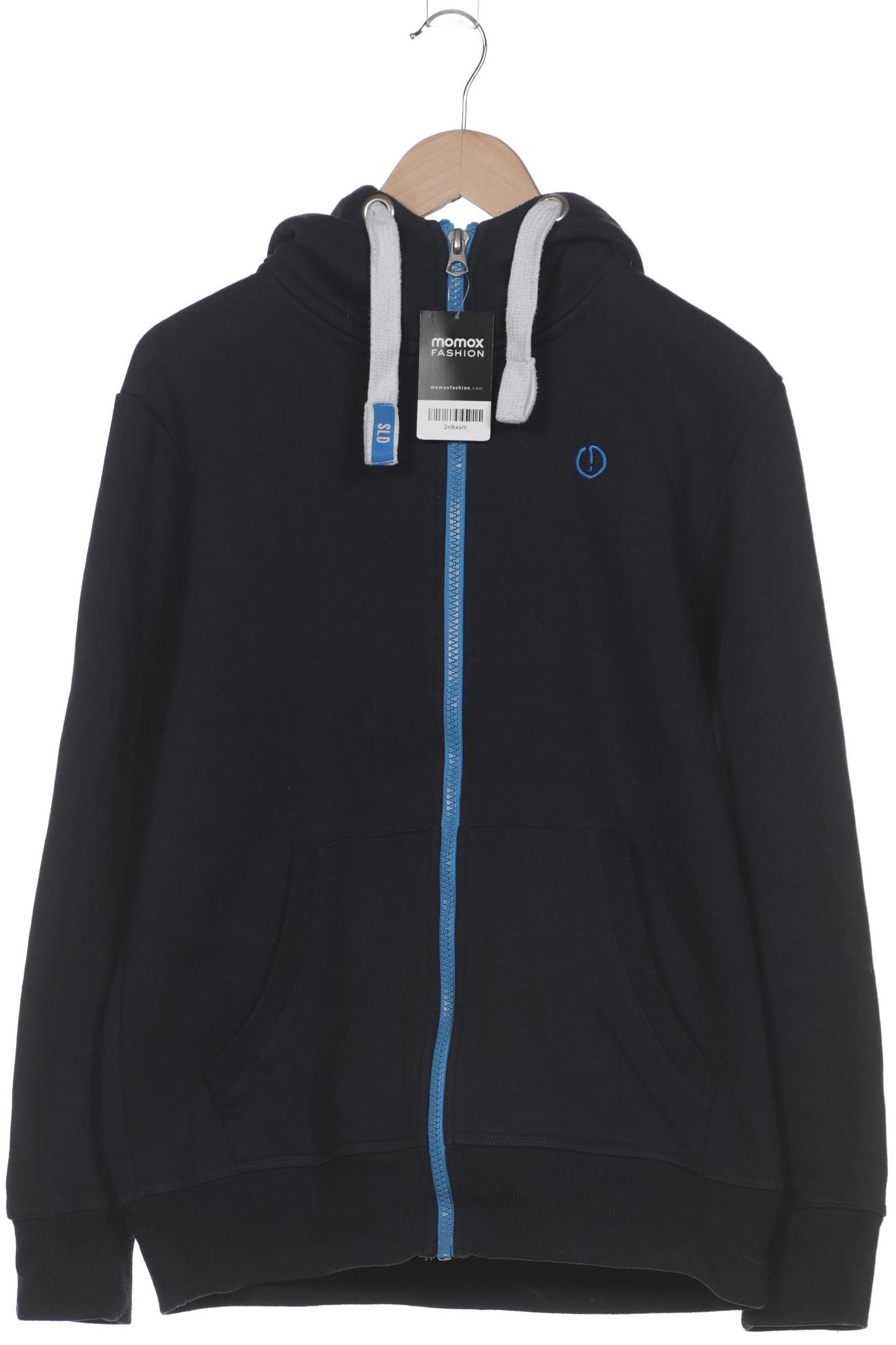 Thumbnail - Solid Herren Kapuzenpullover, marineblau, Gr. 48