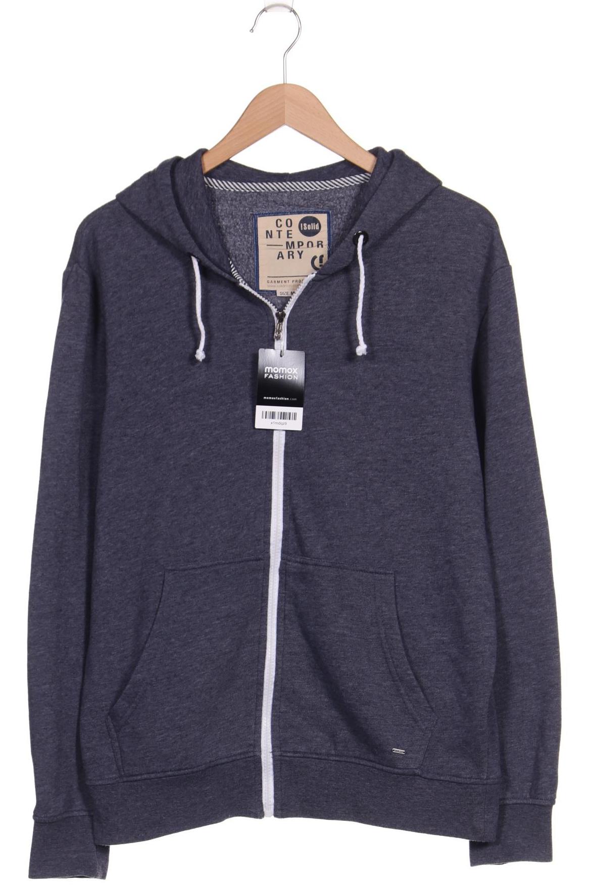 

Solid Herren Kapuzenpullover, marineblau, Gr. 48