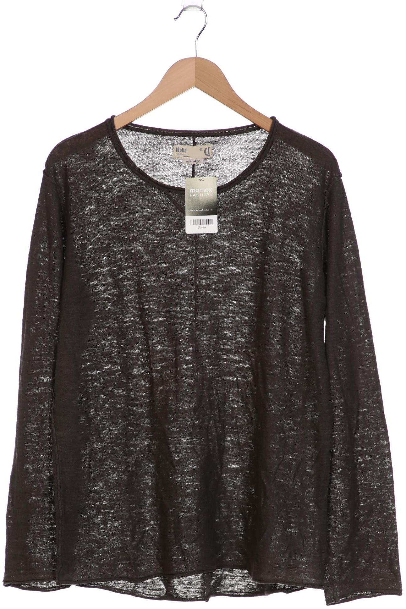 

Solid Herren Langarmshirt, grün, Gr. 52