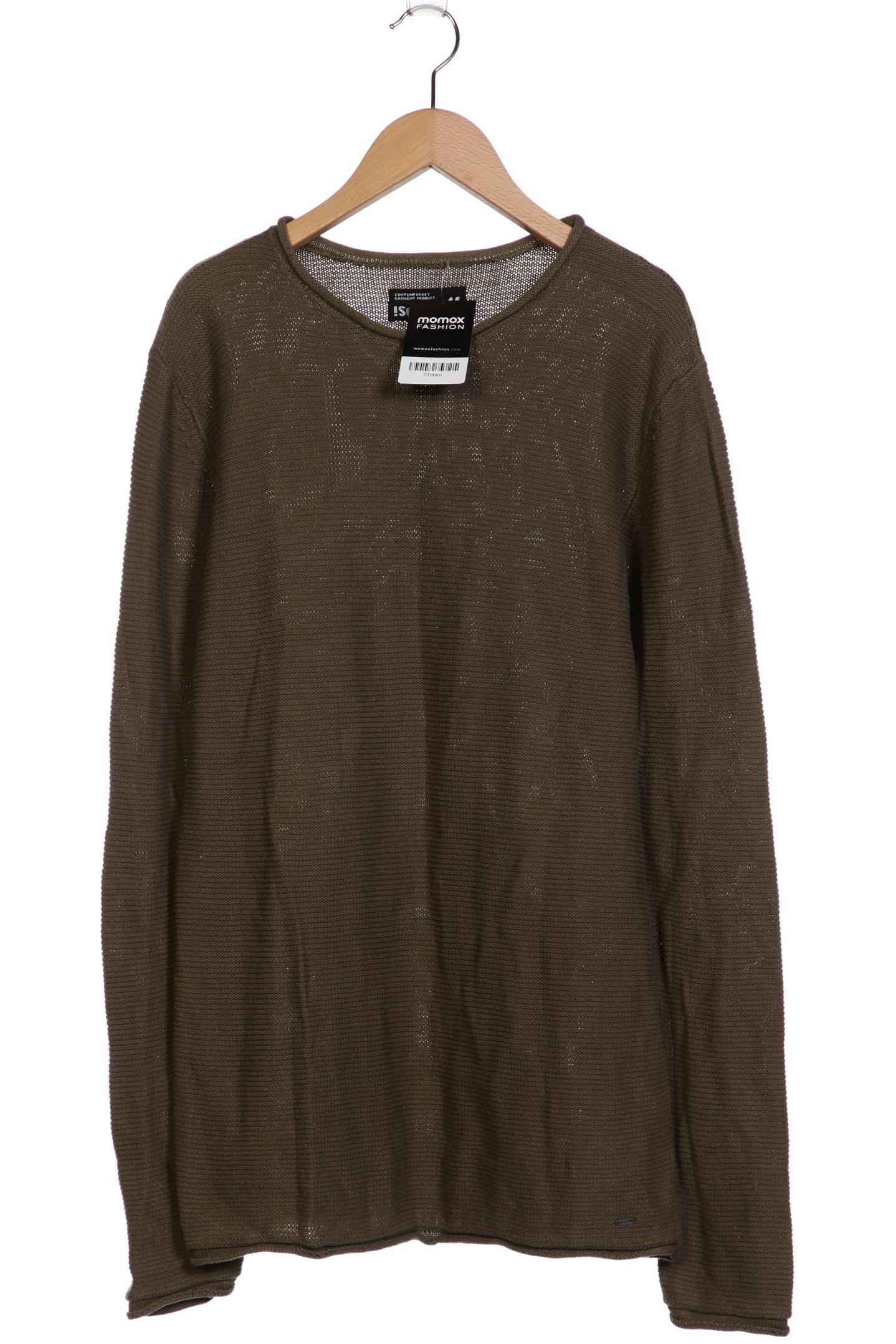 

Solid Herren Pullover, grün, Gr. 52
