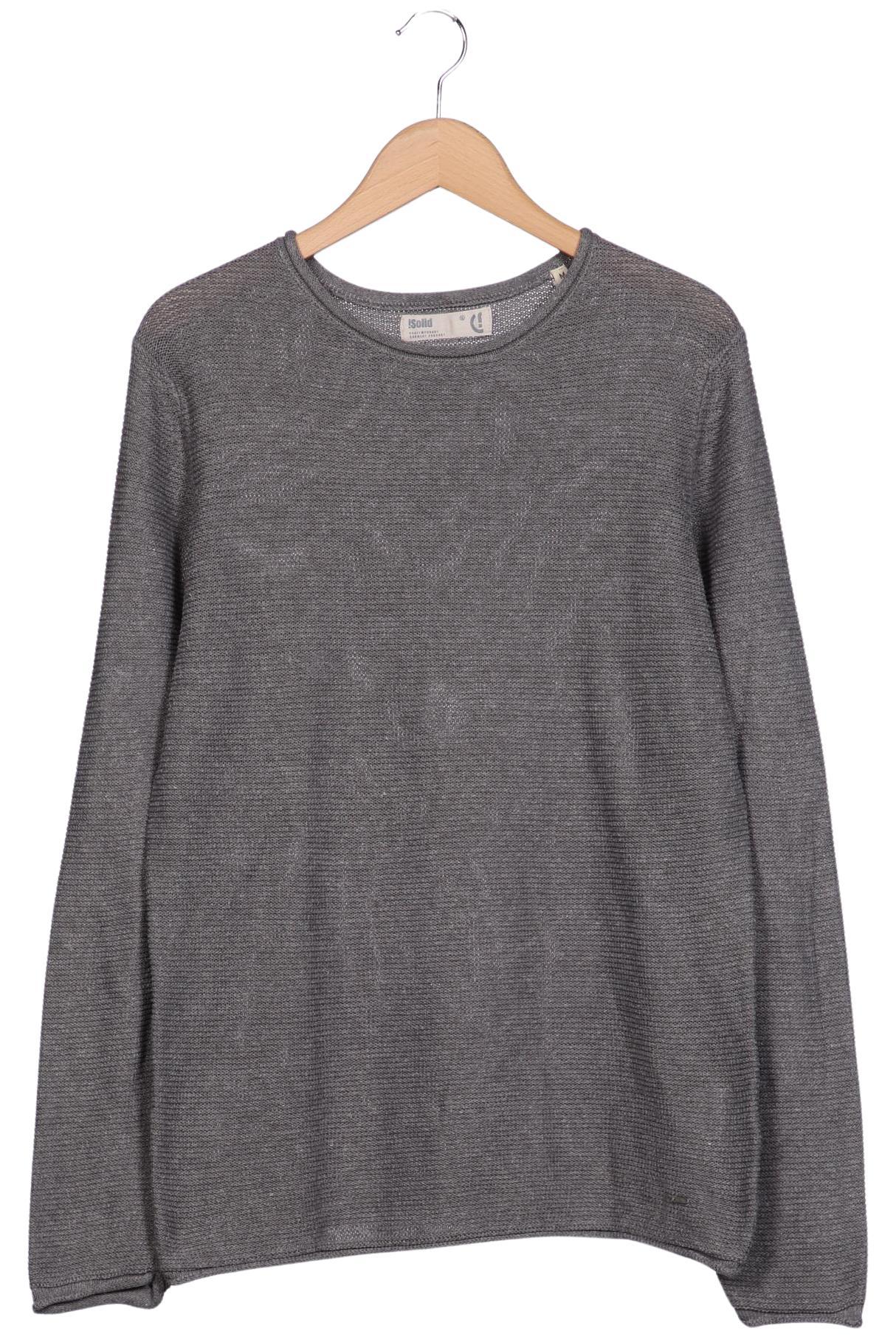 

Solid Herren Pullover, grau, Gr. 48