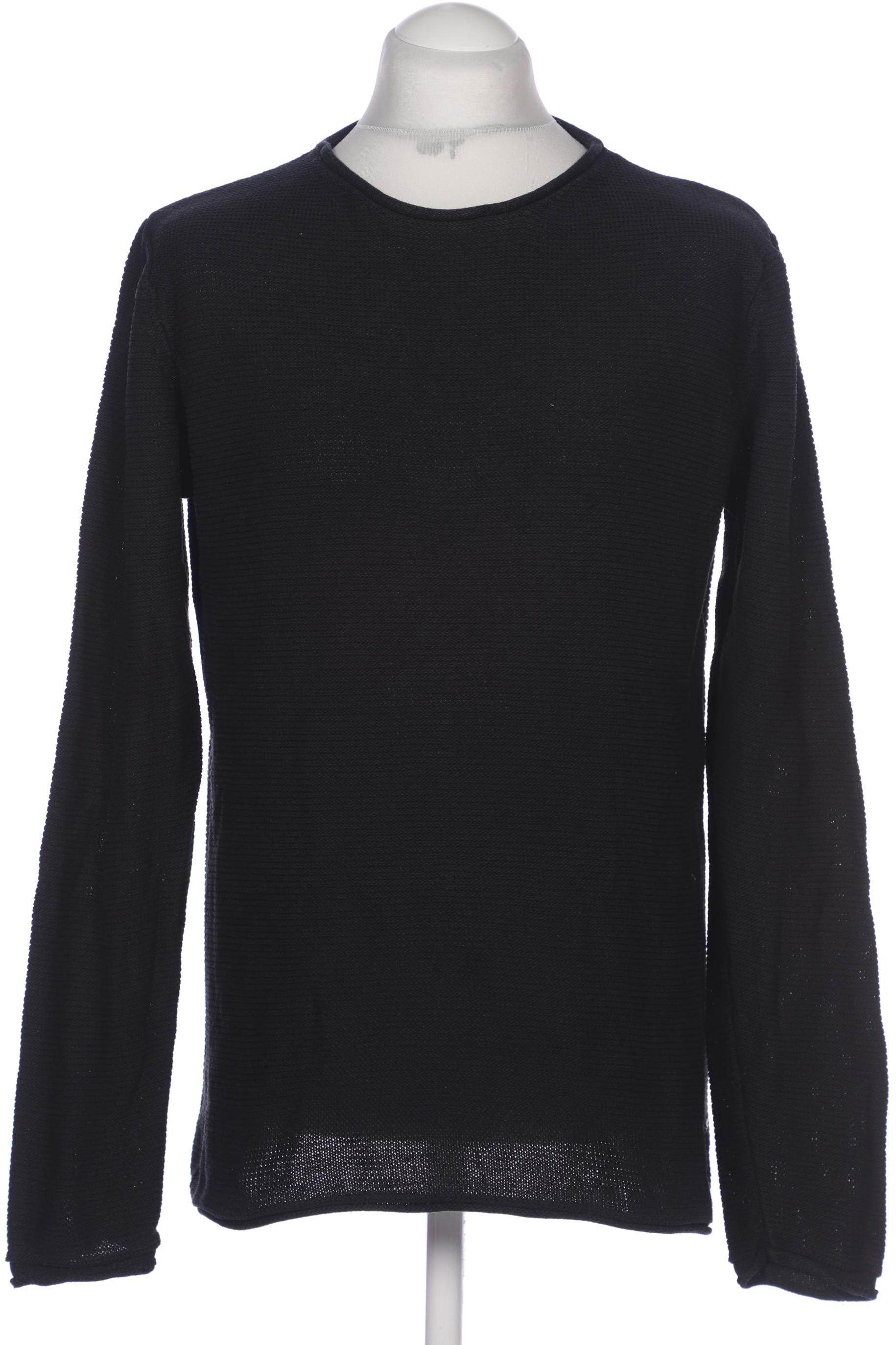 

Solid Herren Pullover, schwarz, Gr. 54