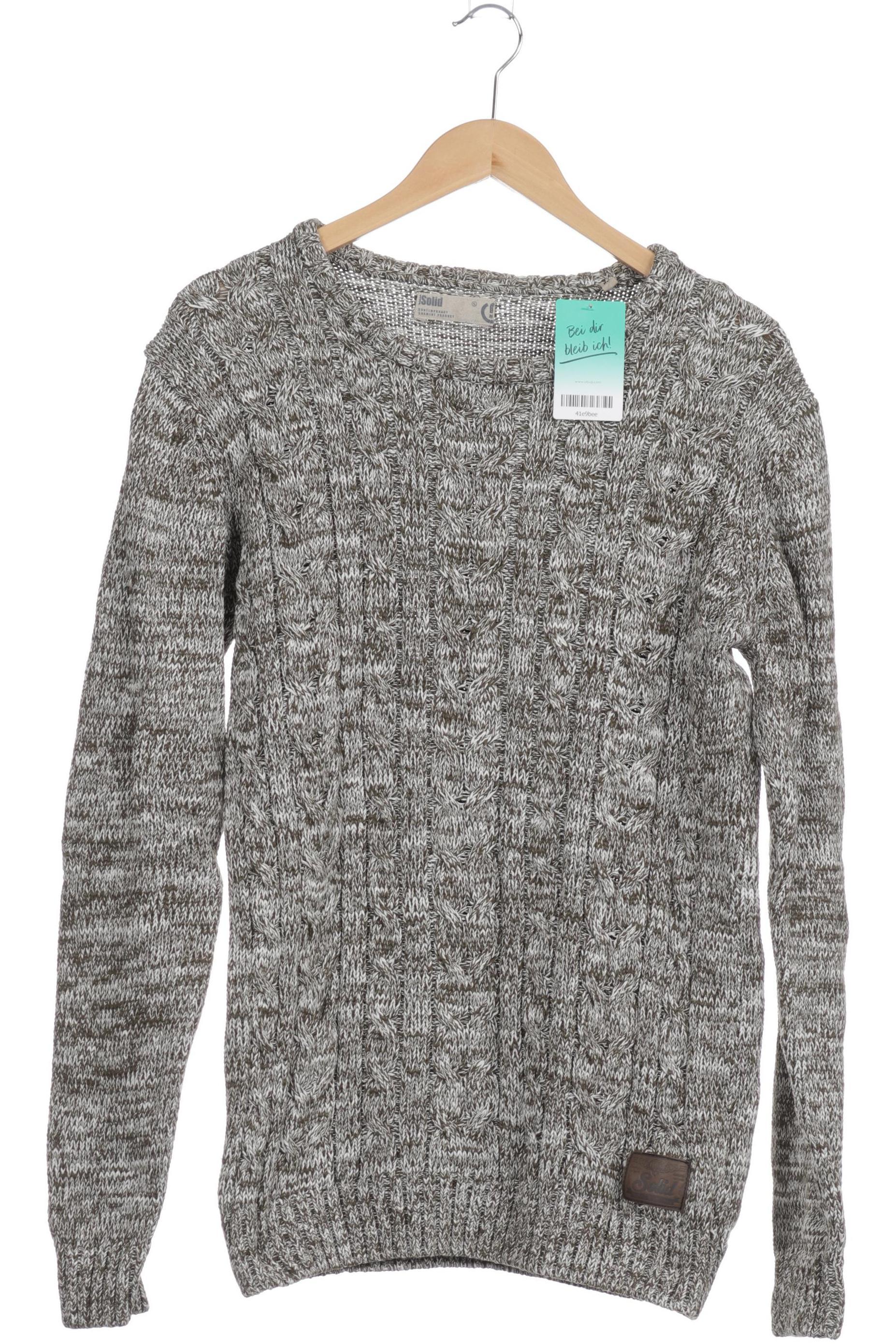 Thumbnail - Solid Herren Pullover, beige, Gr.