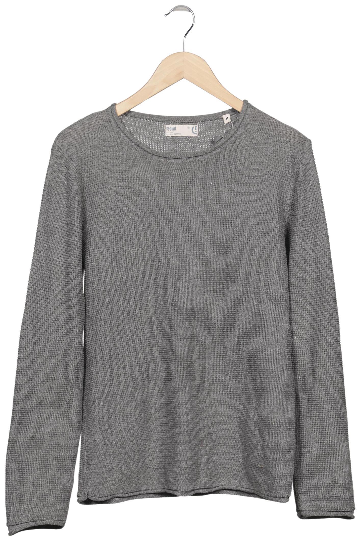 

Solid Herren Pullover, grau, Gr. 48