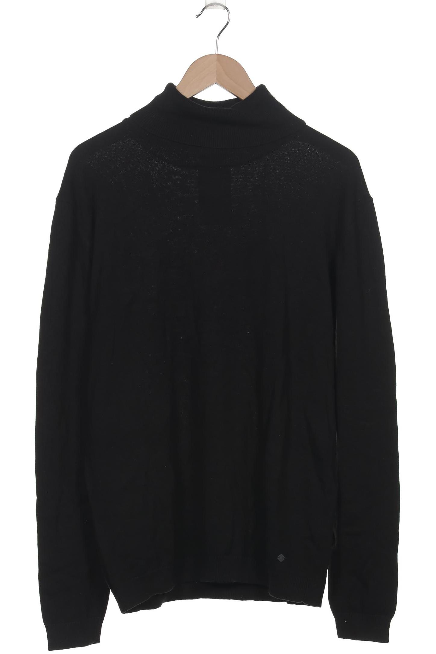 

Solid Herren Pullover, schwarz, Gr. 56