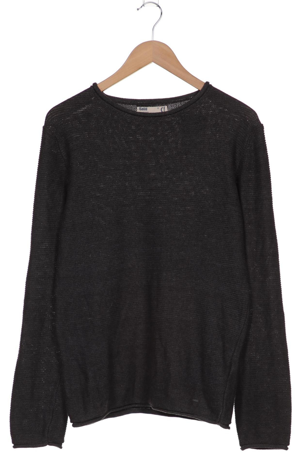 

Solid Herren Pullover, grau, Gr. 48