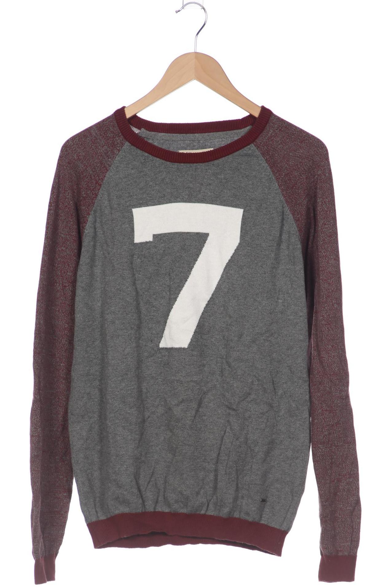 

Solid Herren Pullover, grau, Gr. 52