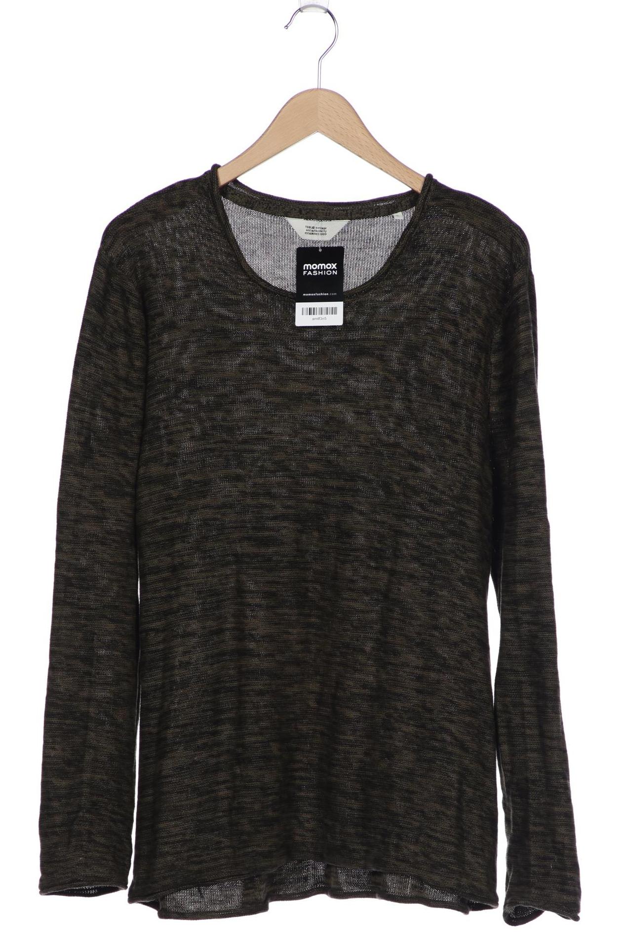 

Solid Herren Pullover, grün