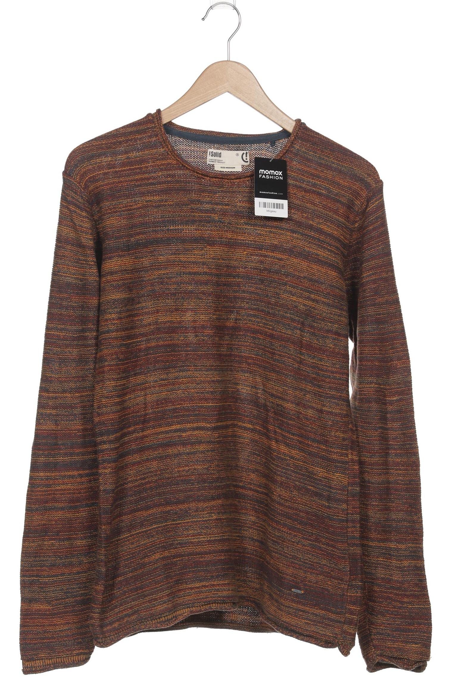 Thumbnail - Solid Herren Pullover, braun, Gr. 48
