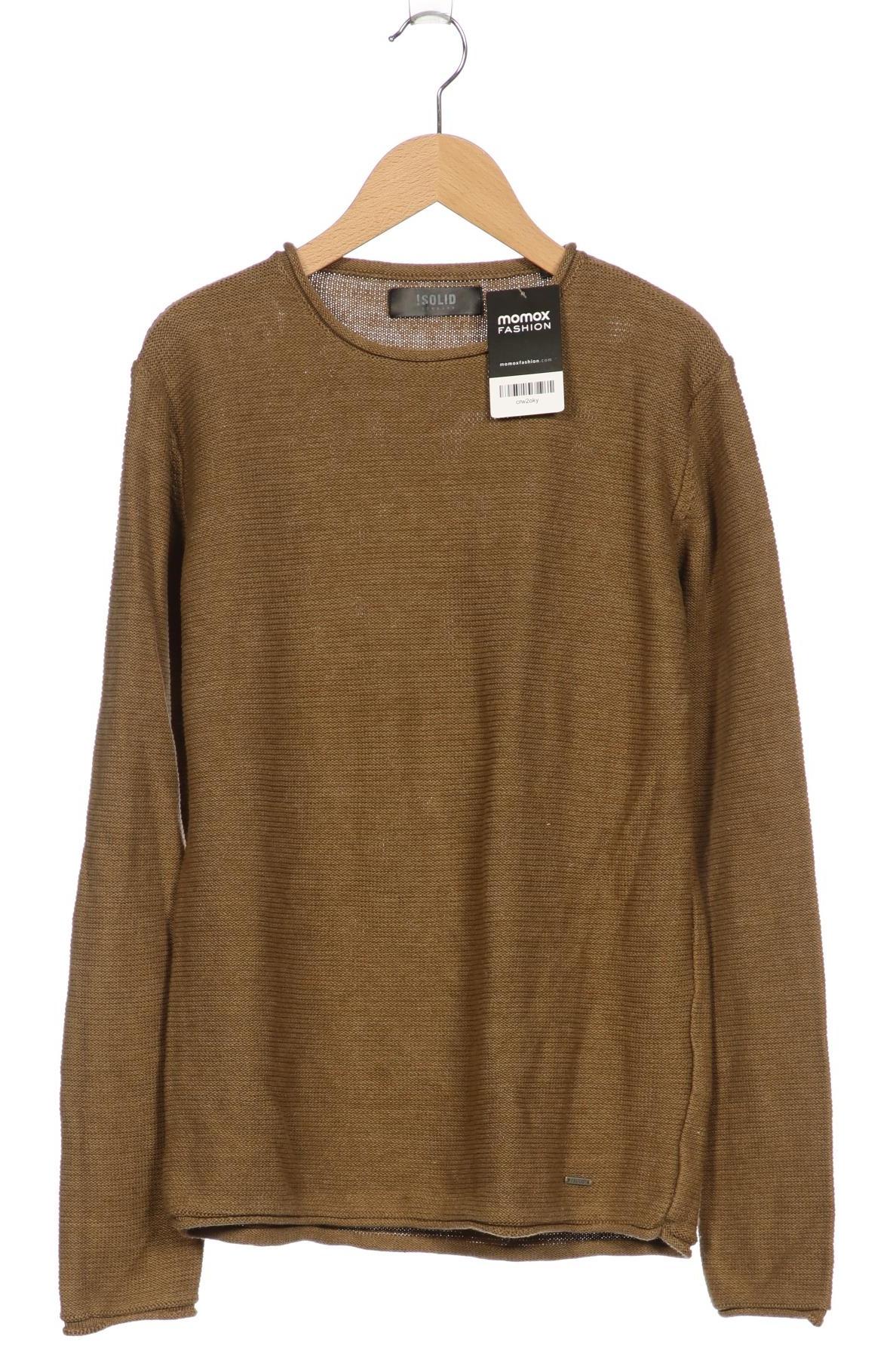 

Solid Herren Pullover, braun, Gr. 48