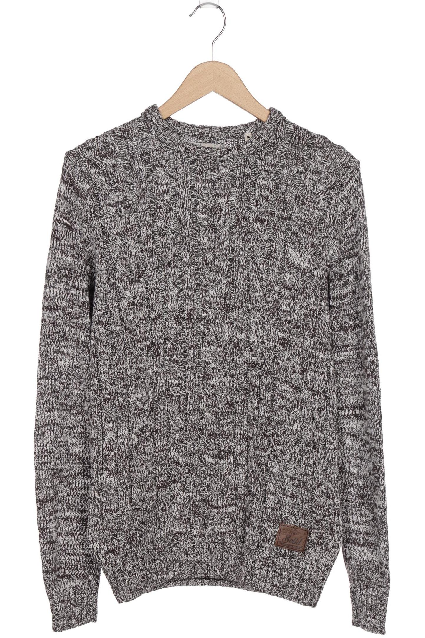 

Solid Herren Pullover, grau, Gr. 48