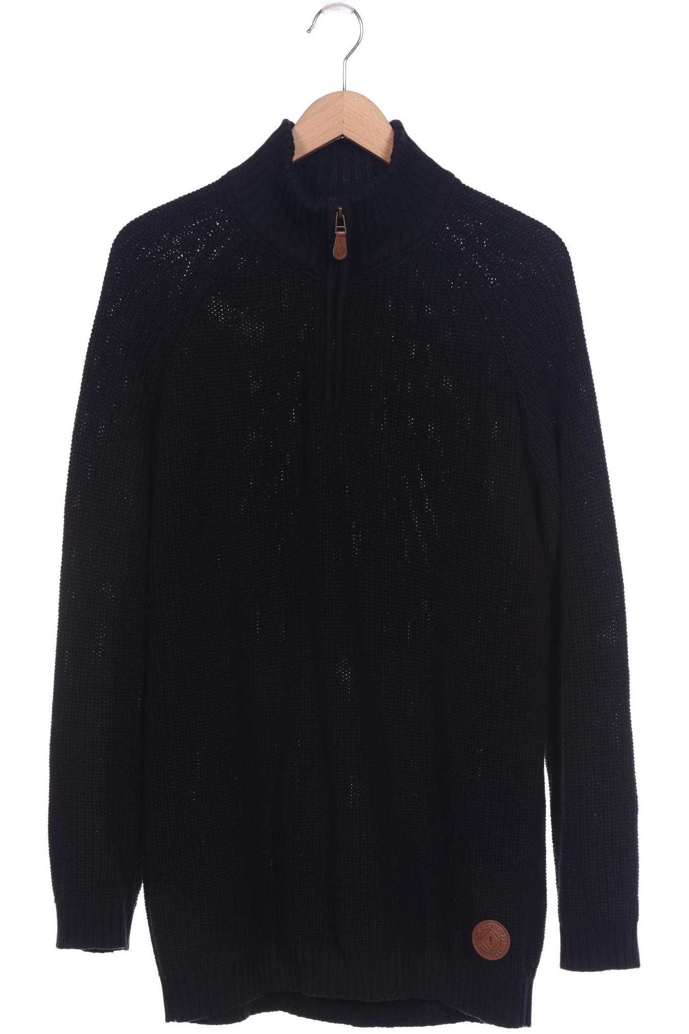 

Solid Herren Pullover, schwarz, Gr. 56