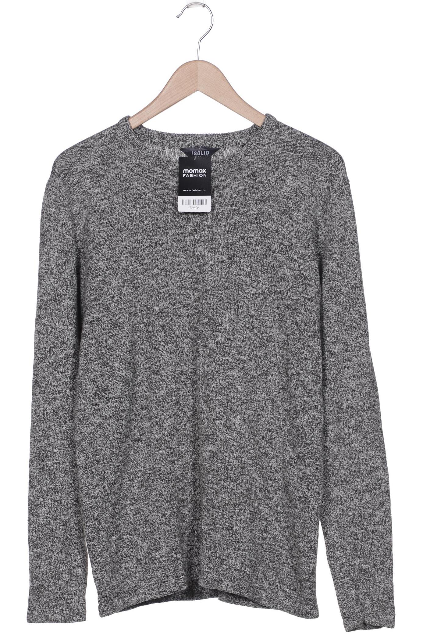 

Solid Herren Pullover, grün, Gr. 54