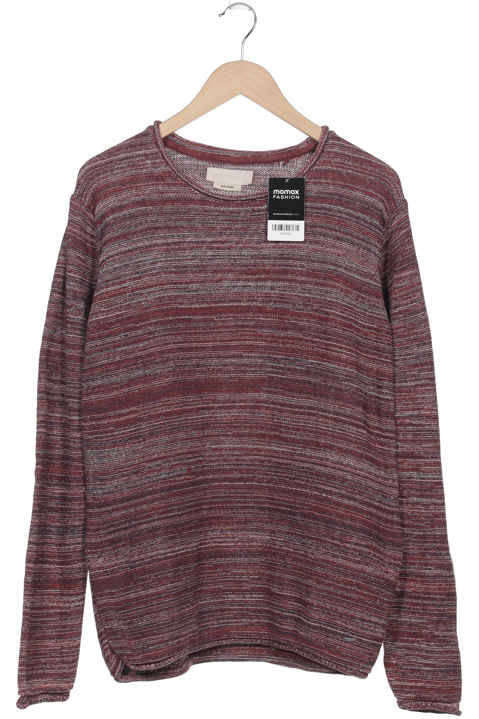 

Solid Herren Pullover, bordeaux, Gr. 52