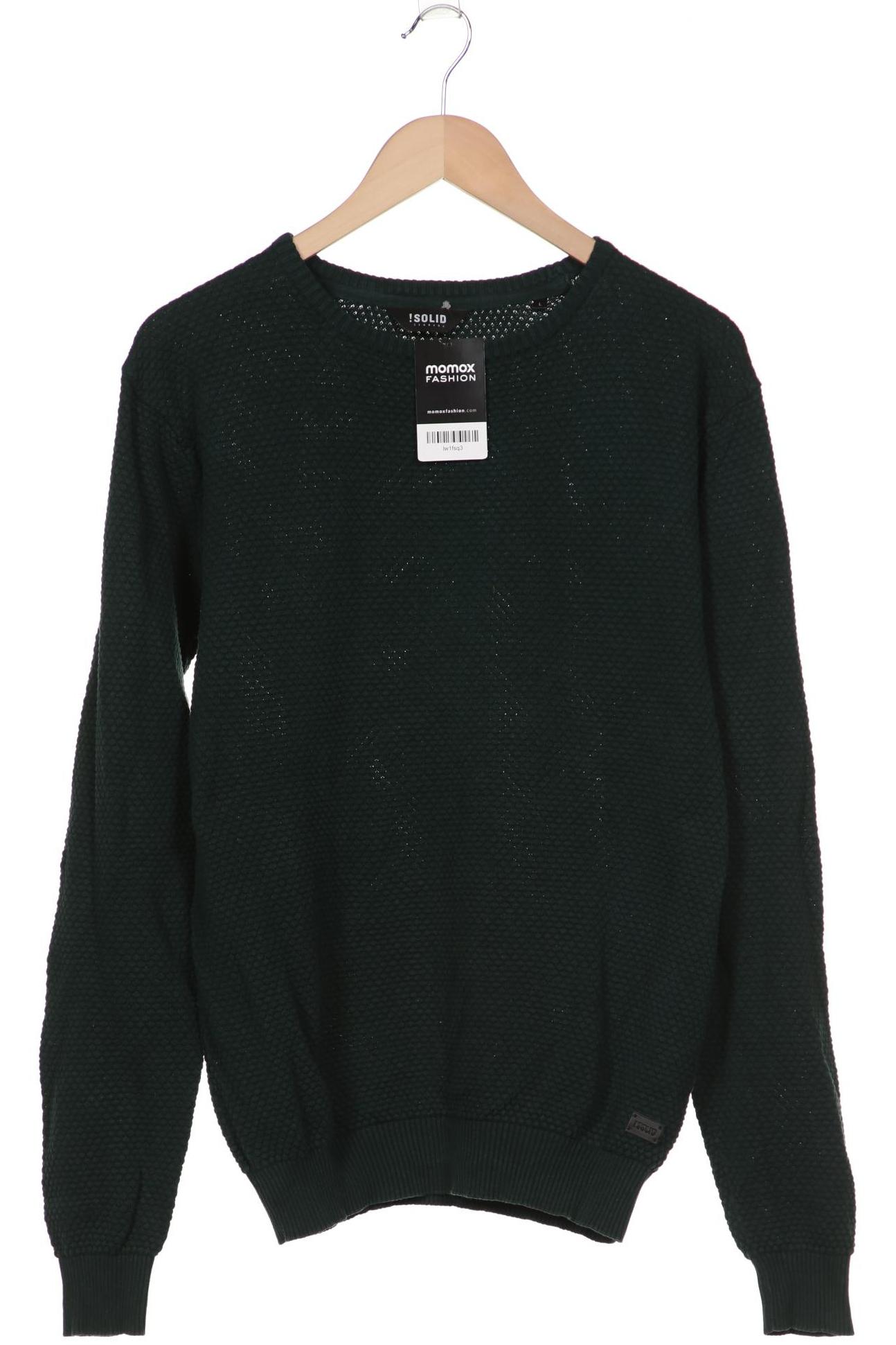 

Solid Herren Pullover, grün