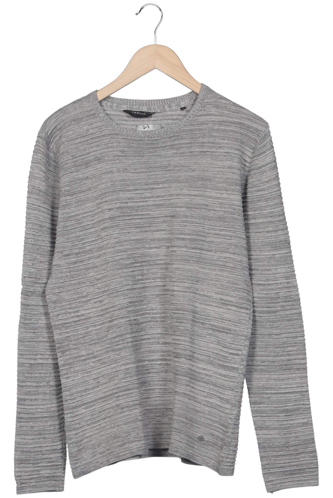 

Solid Herren Pullover, grau, Gr. 52