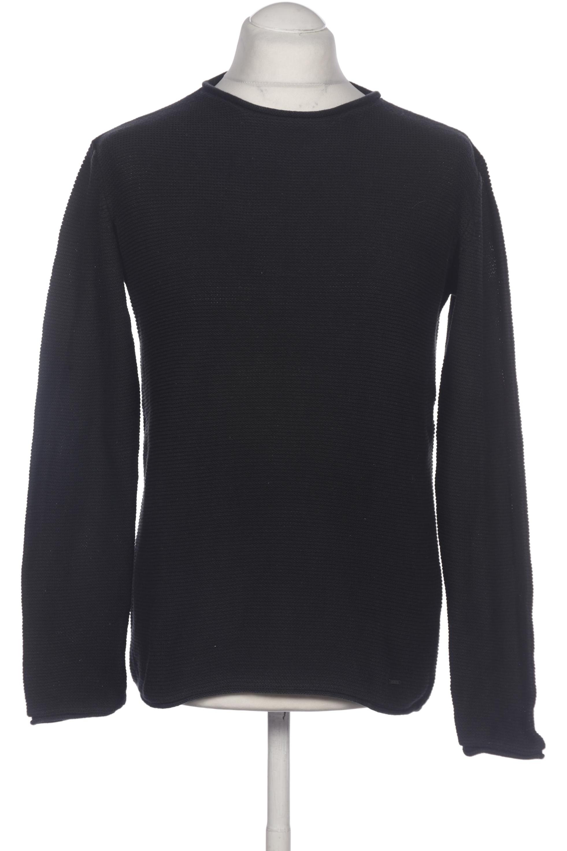 

Solid Herren Pullover, schwarz, Gr. 48