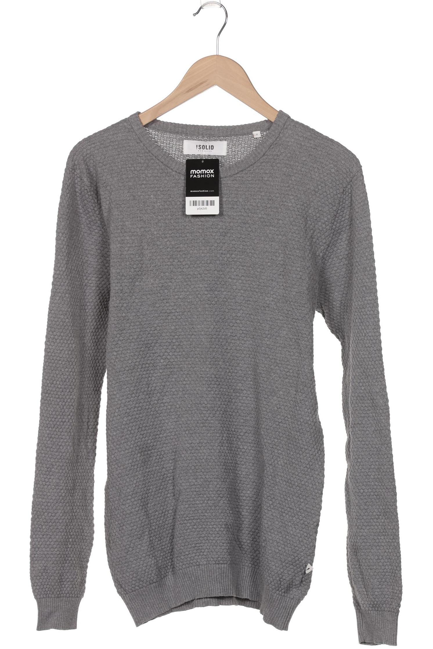 

Solid Herren Pullover, grau, Gr. 48