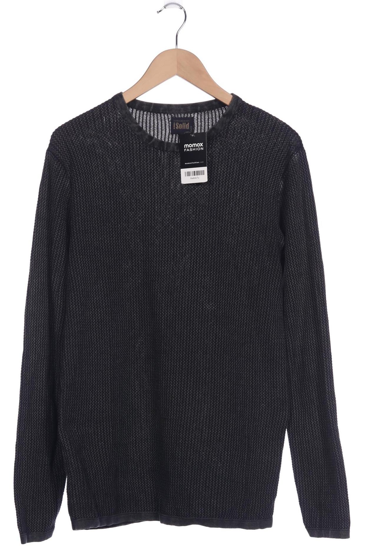 

Solid Herren Pullover, grau, Gr. 48