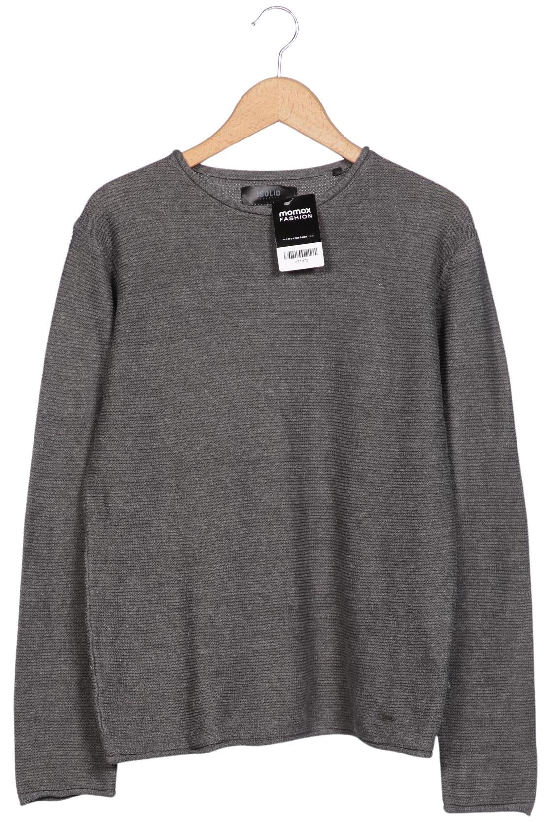 

Solid Herren Pullover, grau, Gr. 48