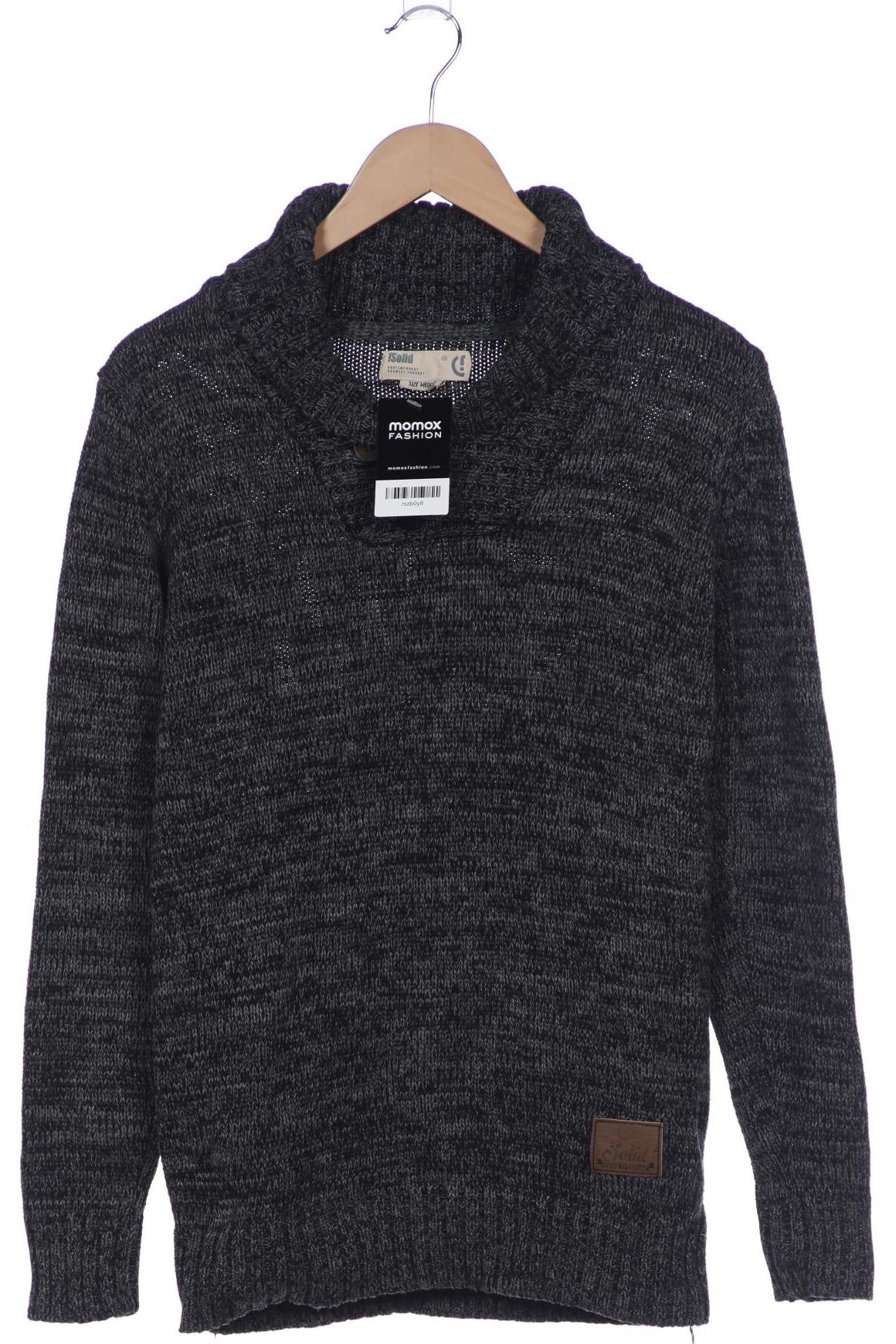 

Solid Herren Pullover, grau, Gr. 48