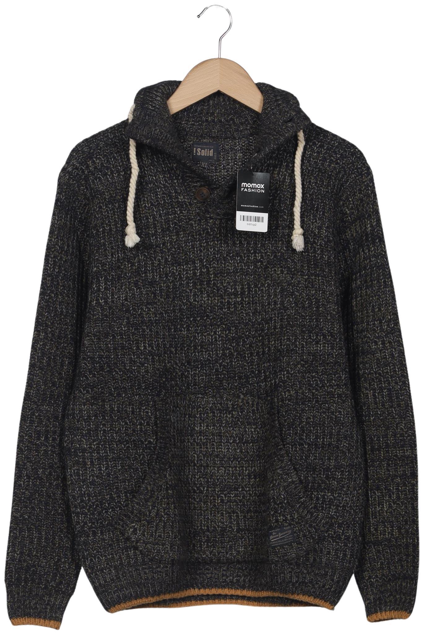 

Solid Herren Pullover, grau, Gr. 54