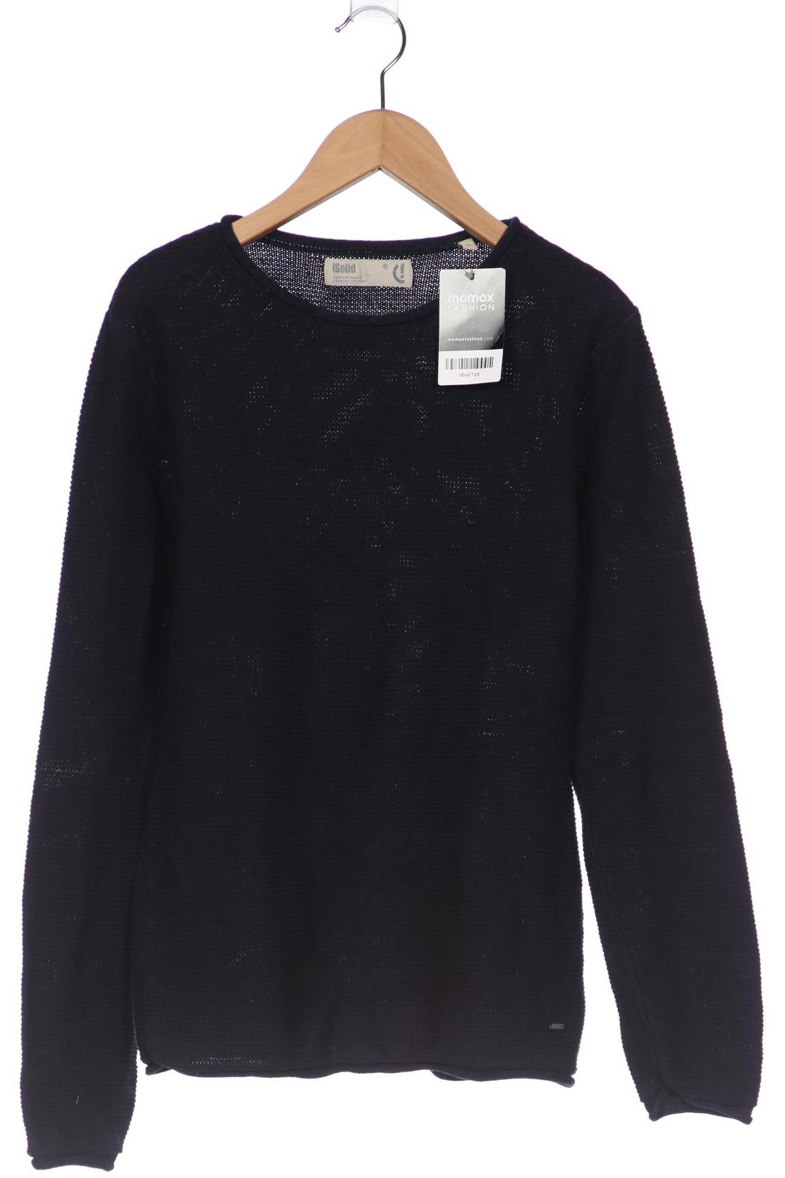 

Solid Herren Pullover, marineblau