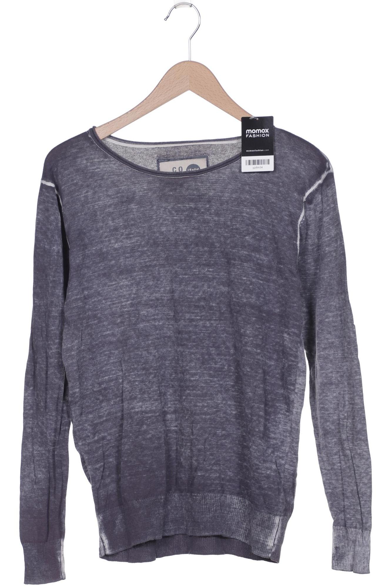 

Solid Herren Pullover, grau
