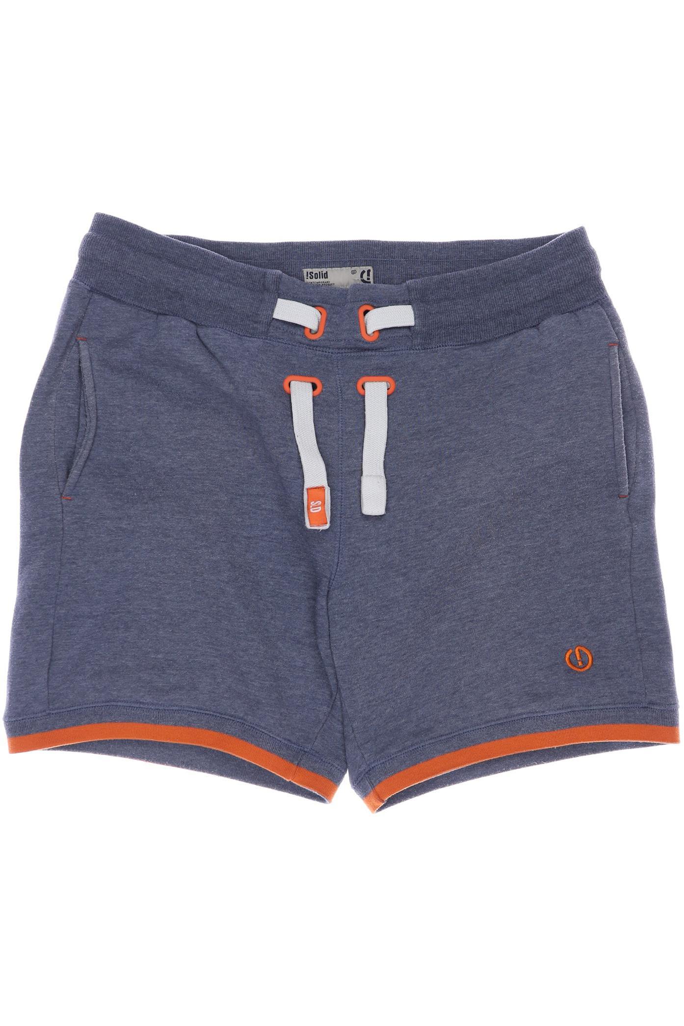 

Solid Herren Shorts, blau