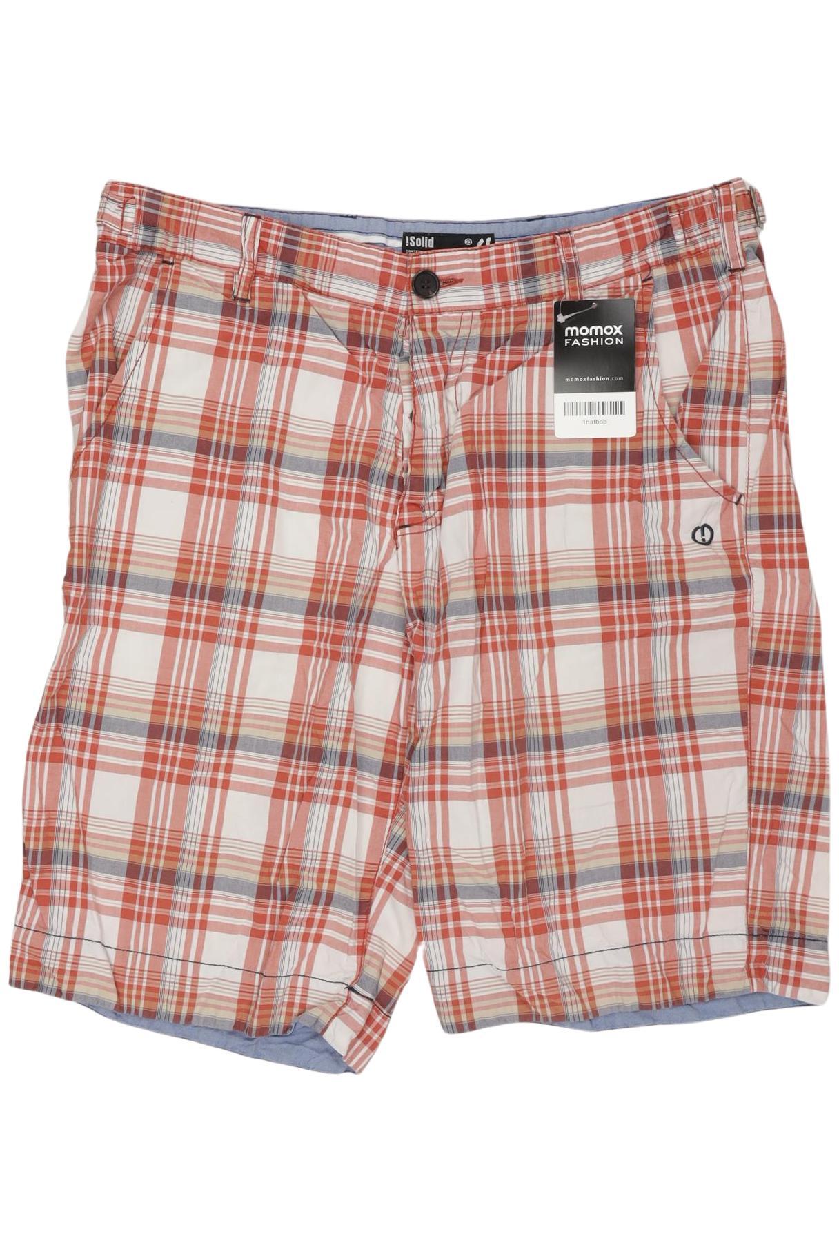 

Solid Herren Shorts, rot, Gr. 48