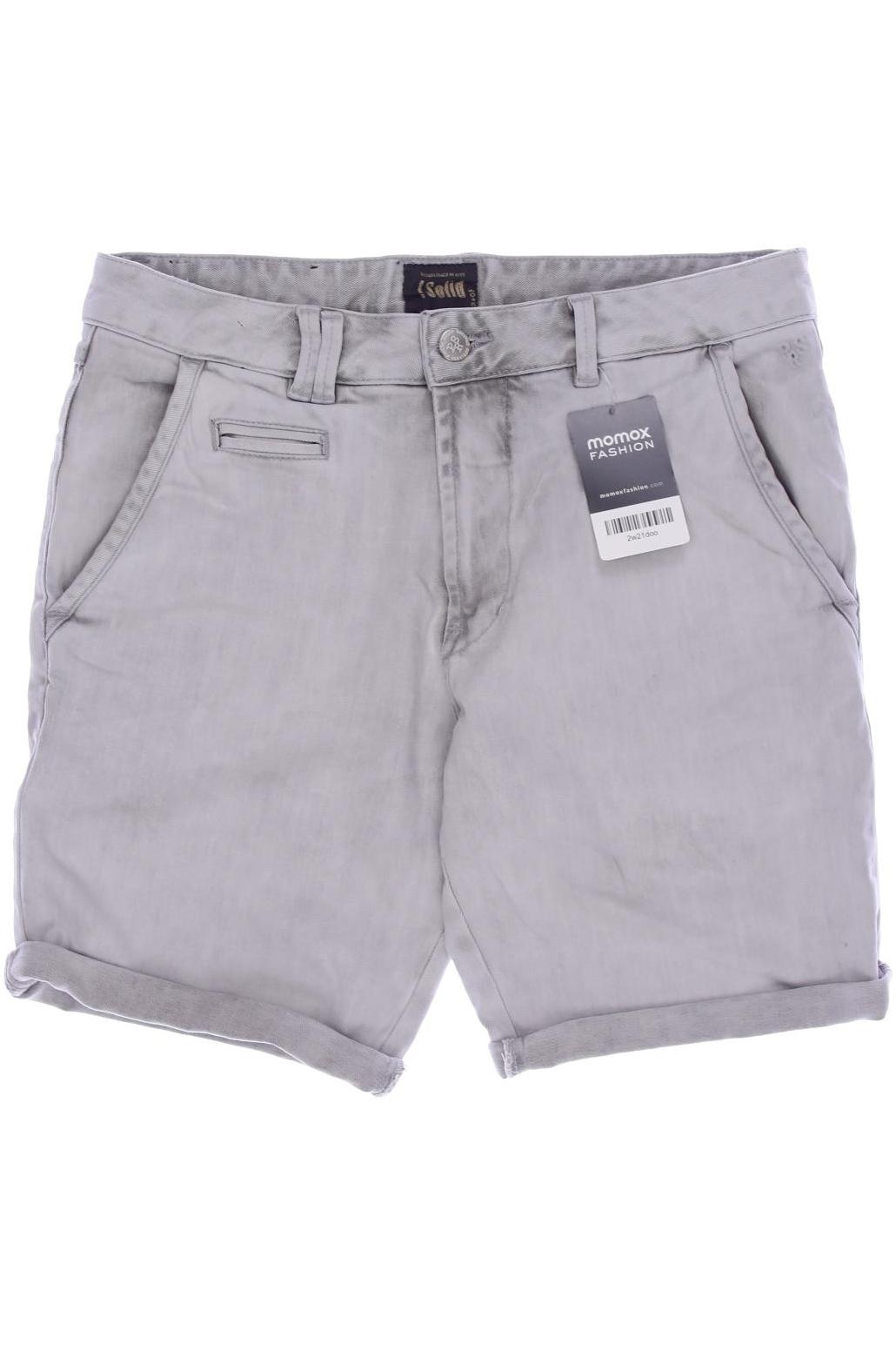 

Solid Herren Shorts, grau