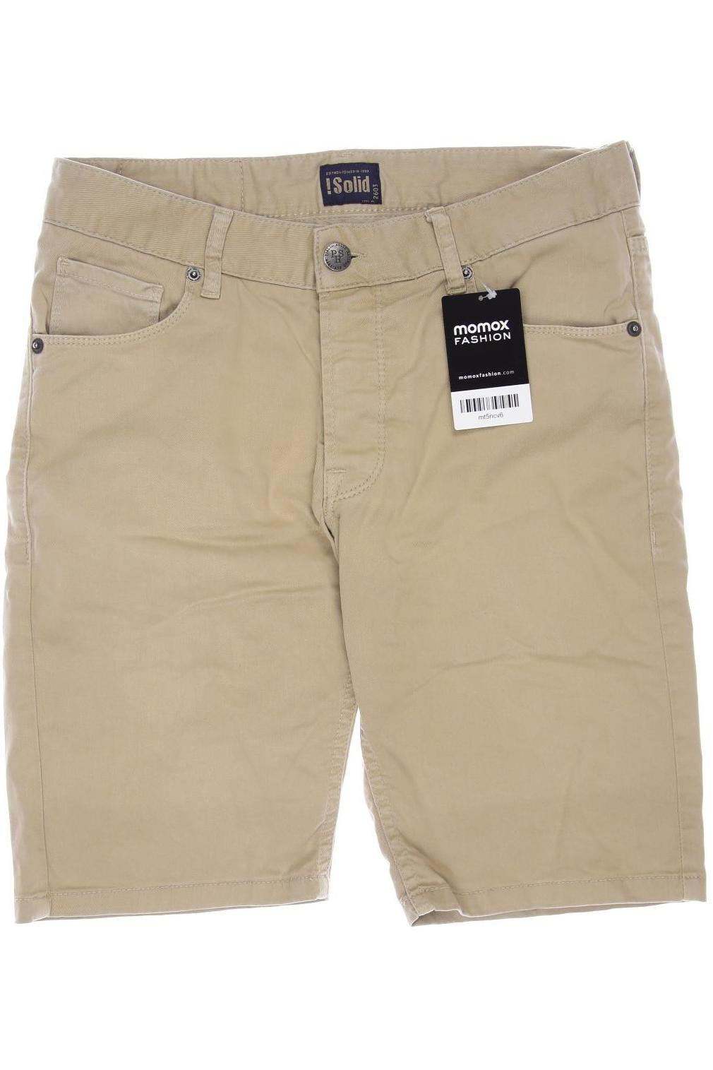 

Solid Herren Shorts, beige