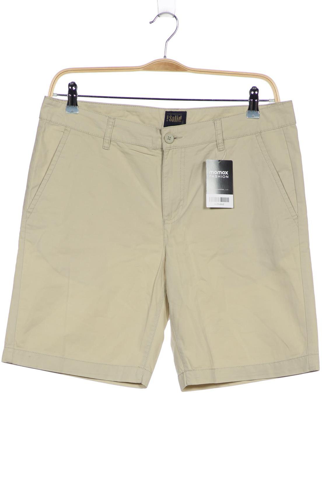 

Solid Herren Shorts, beige