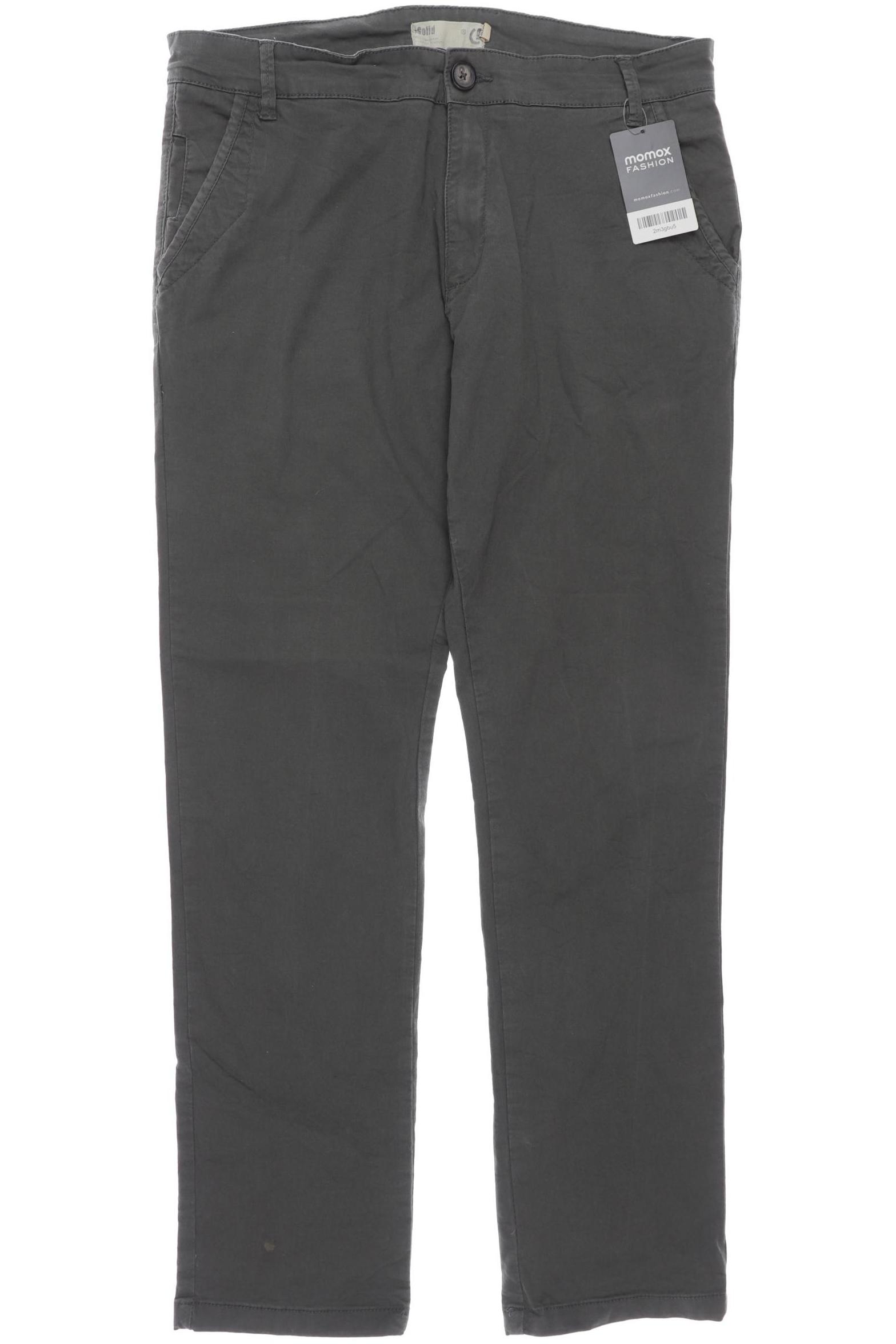 

Solid Herren Stoffhose, grün