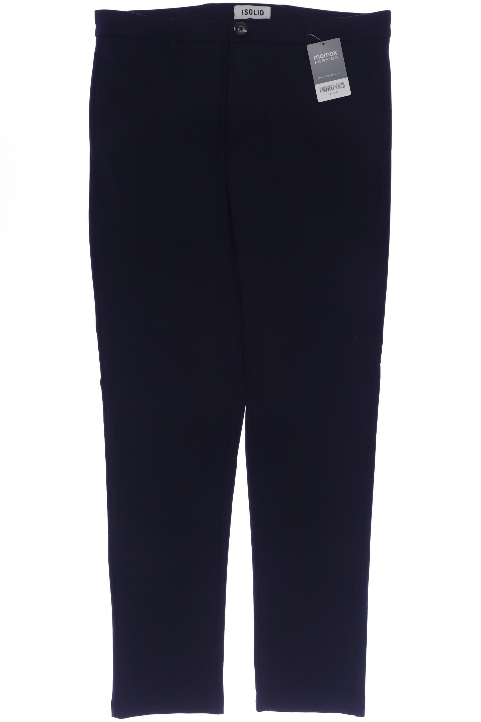 

Solid Herren Stoffhose, marineblau, Gr. 35