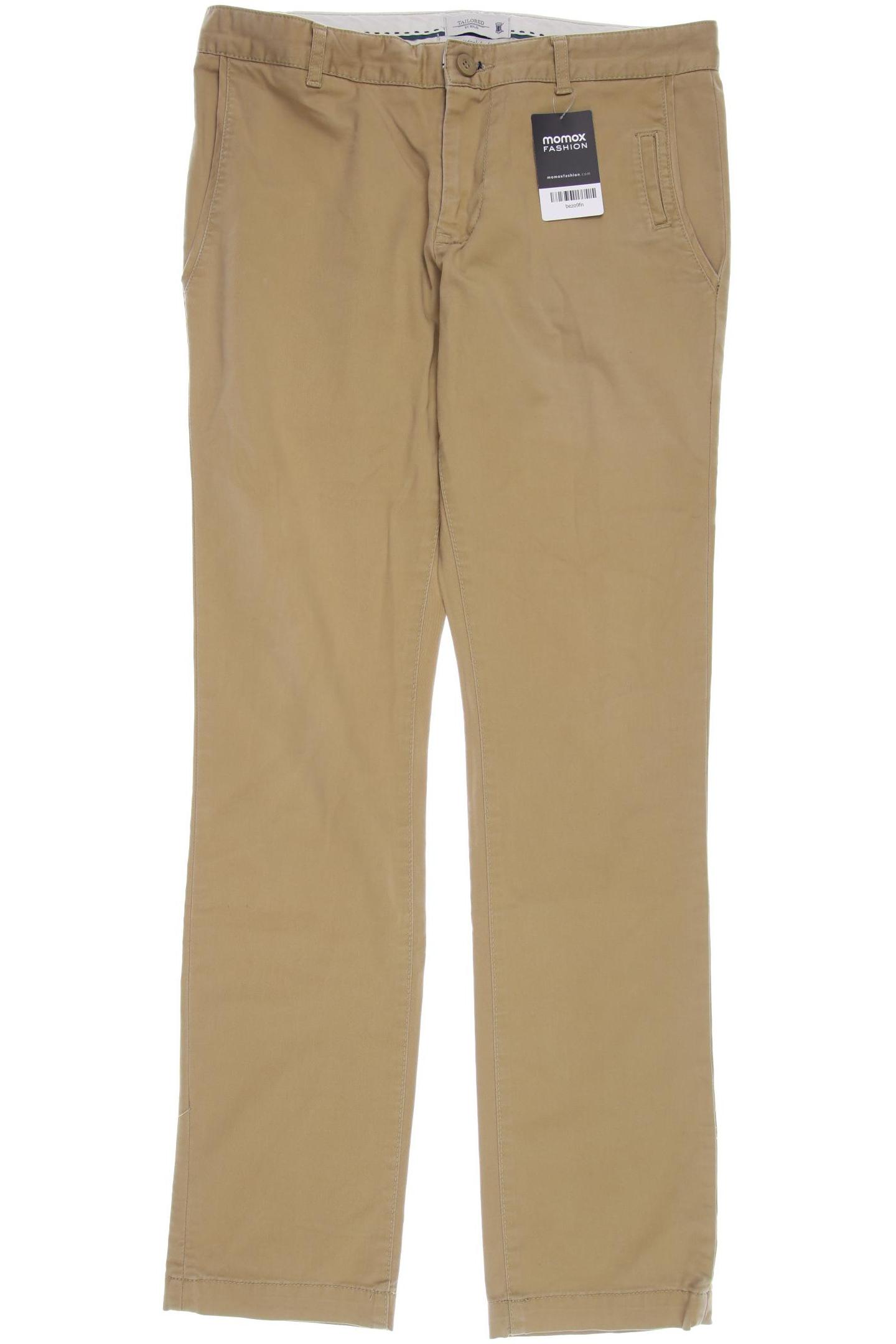 

Solid Herren Stoffhose, gelb