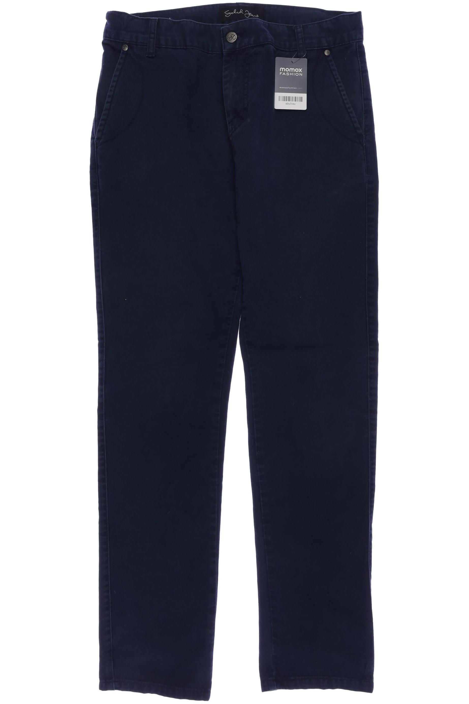 

Solid Herren Stoffhose, marineblau, Gr. 31