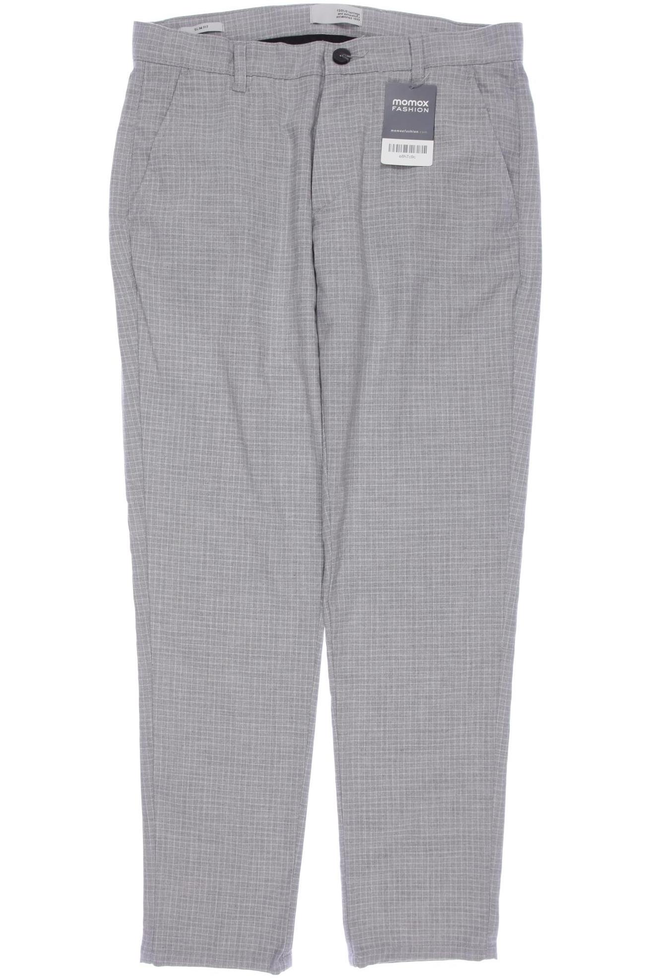 

Solid Herren Stoffhose, grau, Gr. 0