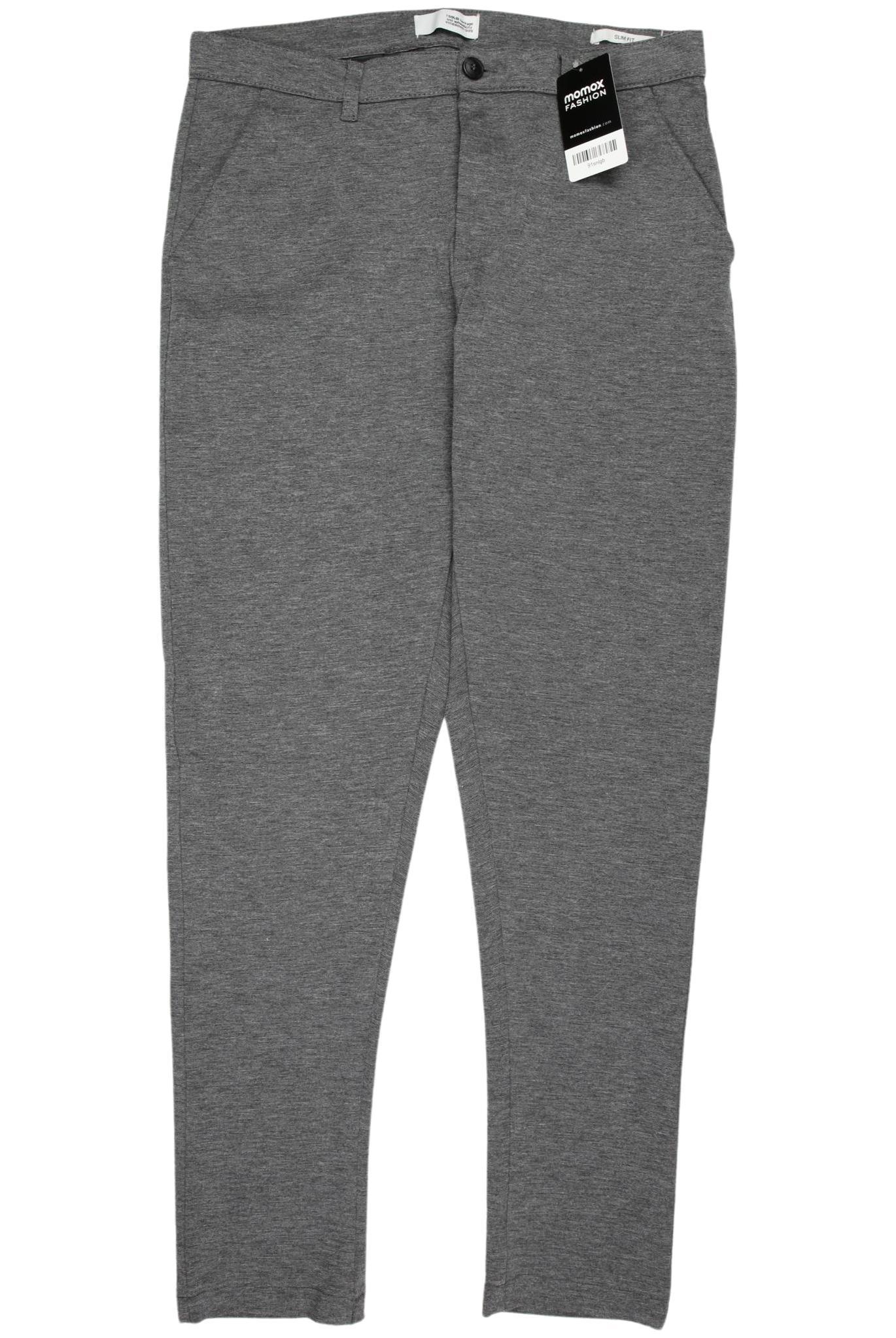 

Solid Herren Stoffhose, grau, Gr. 31