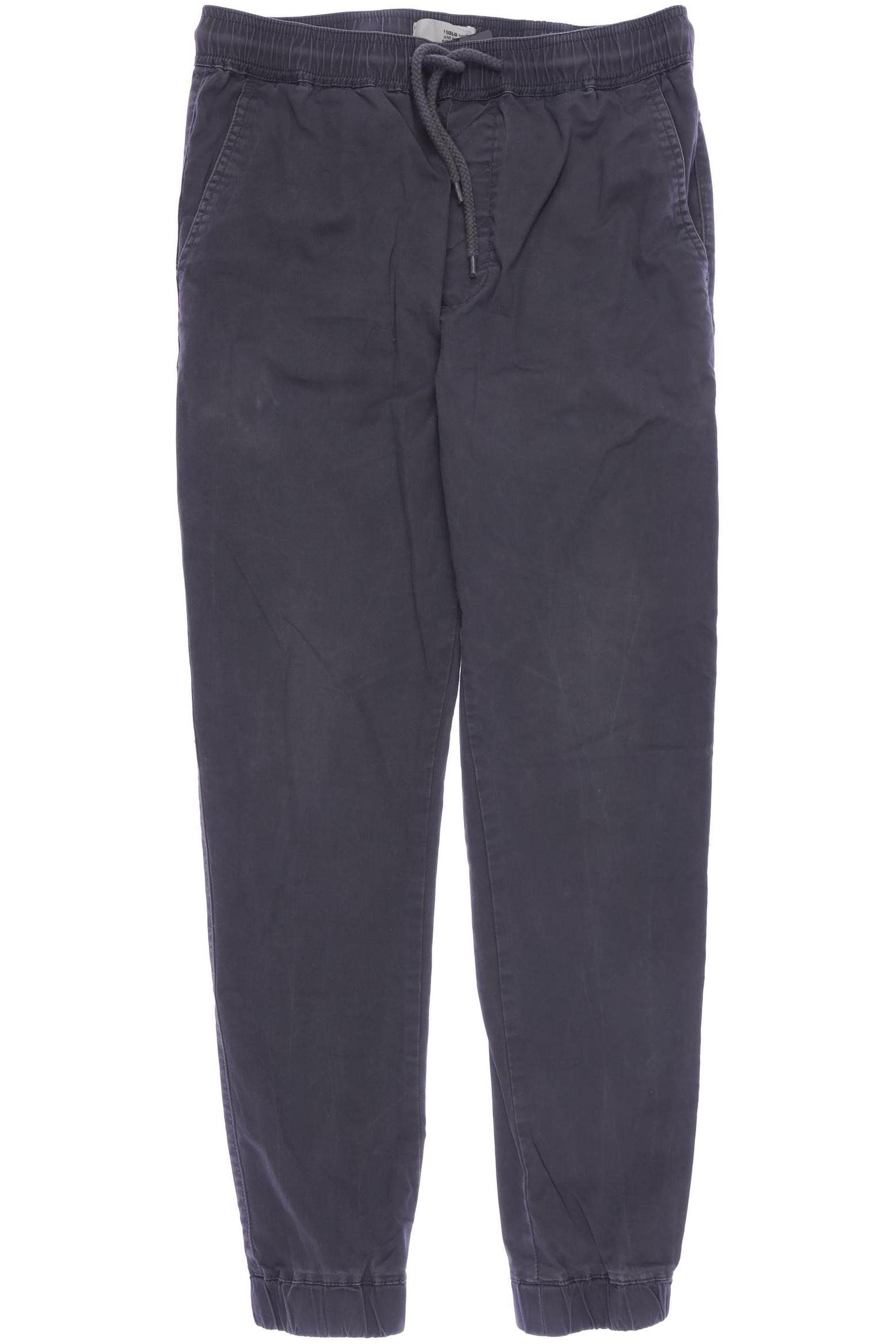 Thumbnail - Solid Herren Stoffhose, grau, Gr. 0