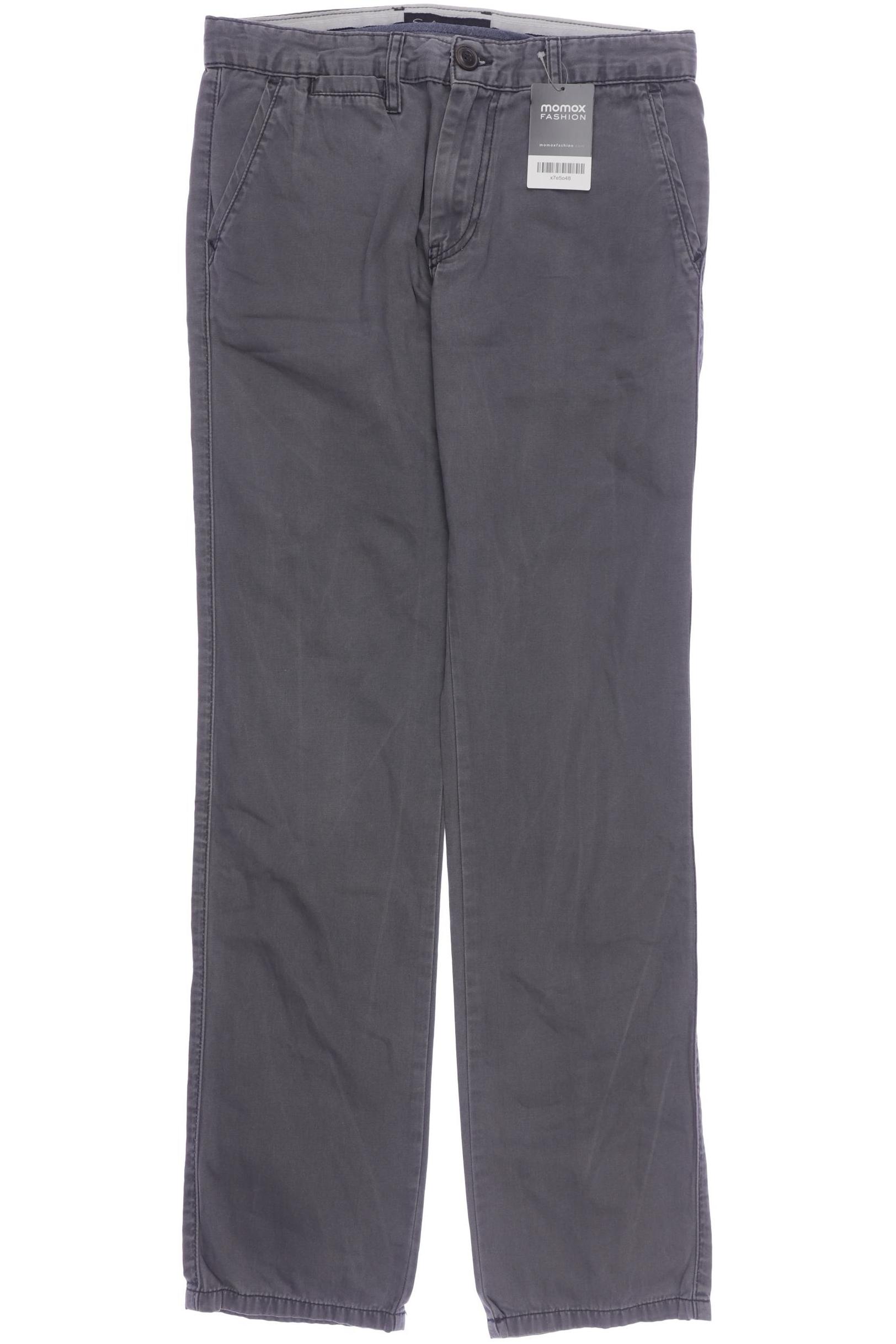 

Solid Herren Stoffhose, grau, Gr. 30