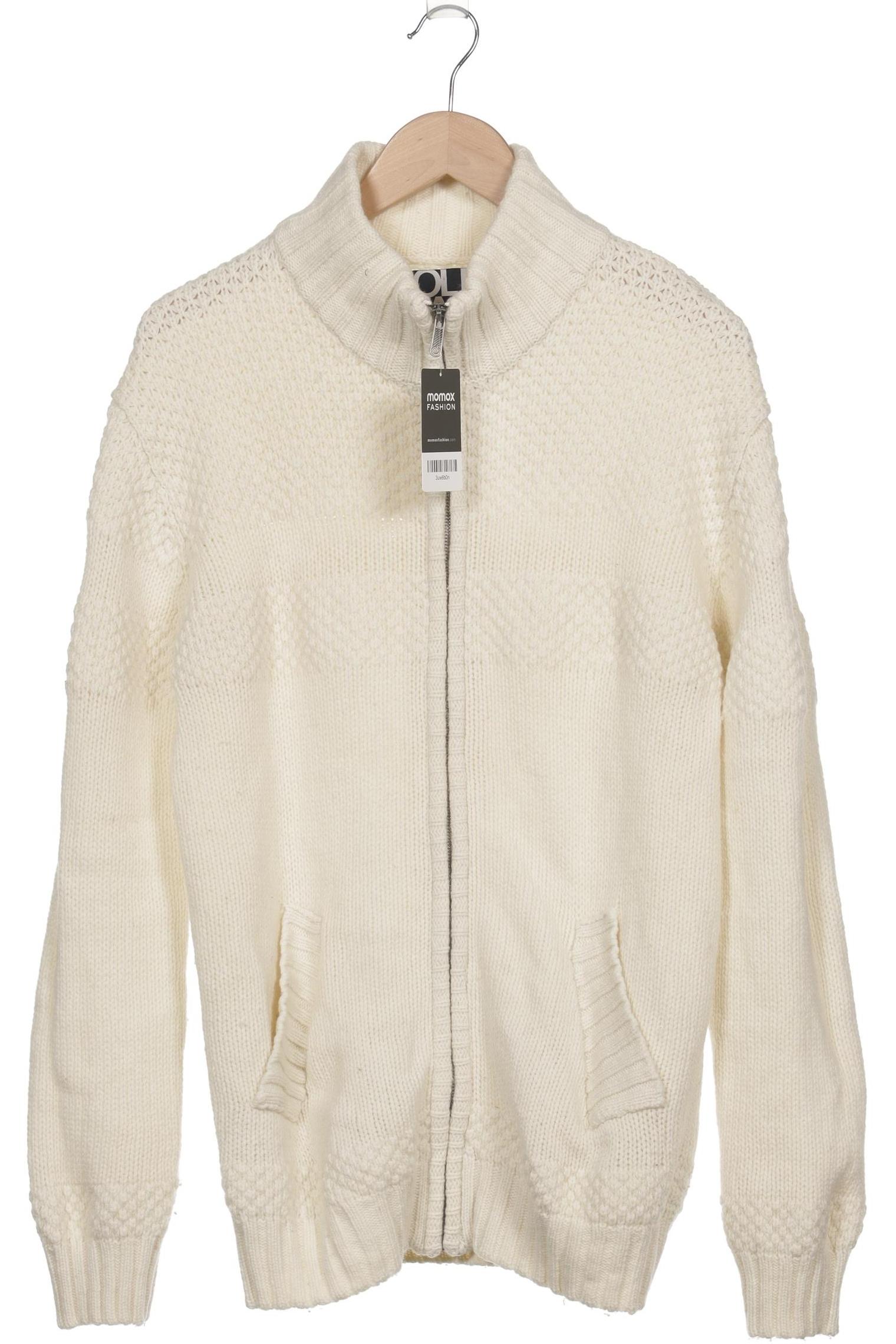 

Solid Herren Strickjacke, cremeweiß, Gr. 54