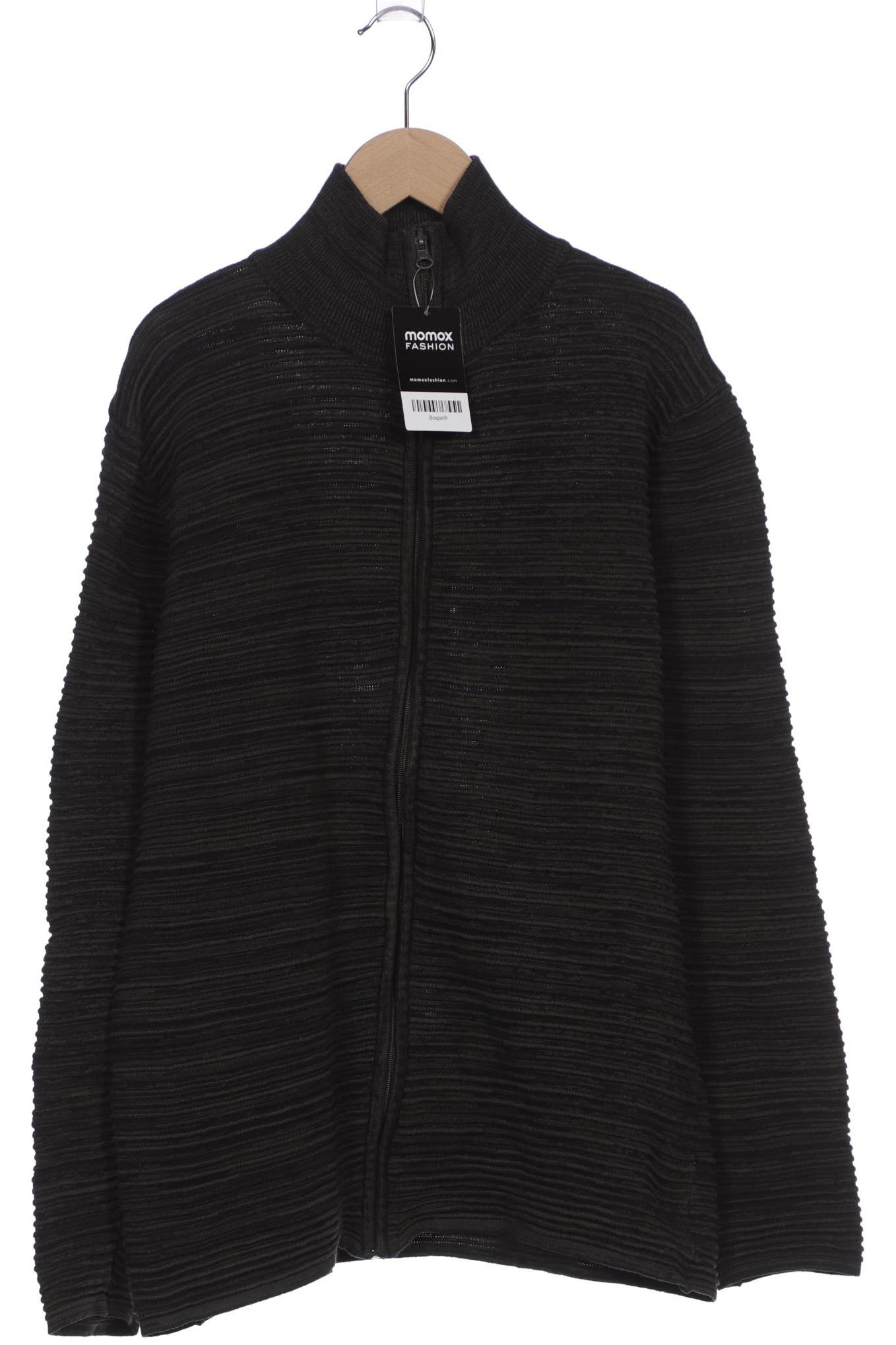 

Solid Herren Strickjacke, grün, Gr. 52